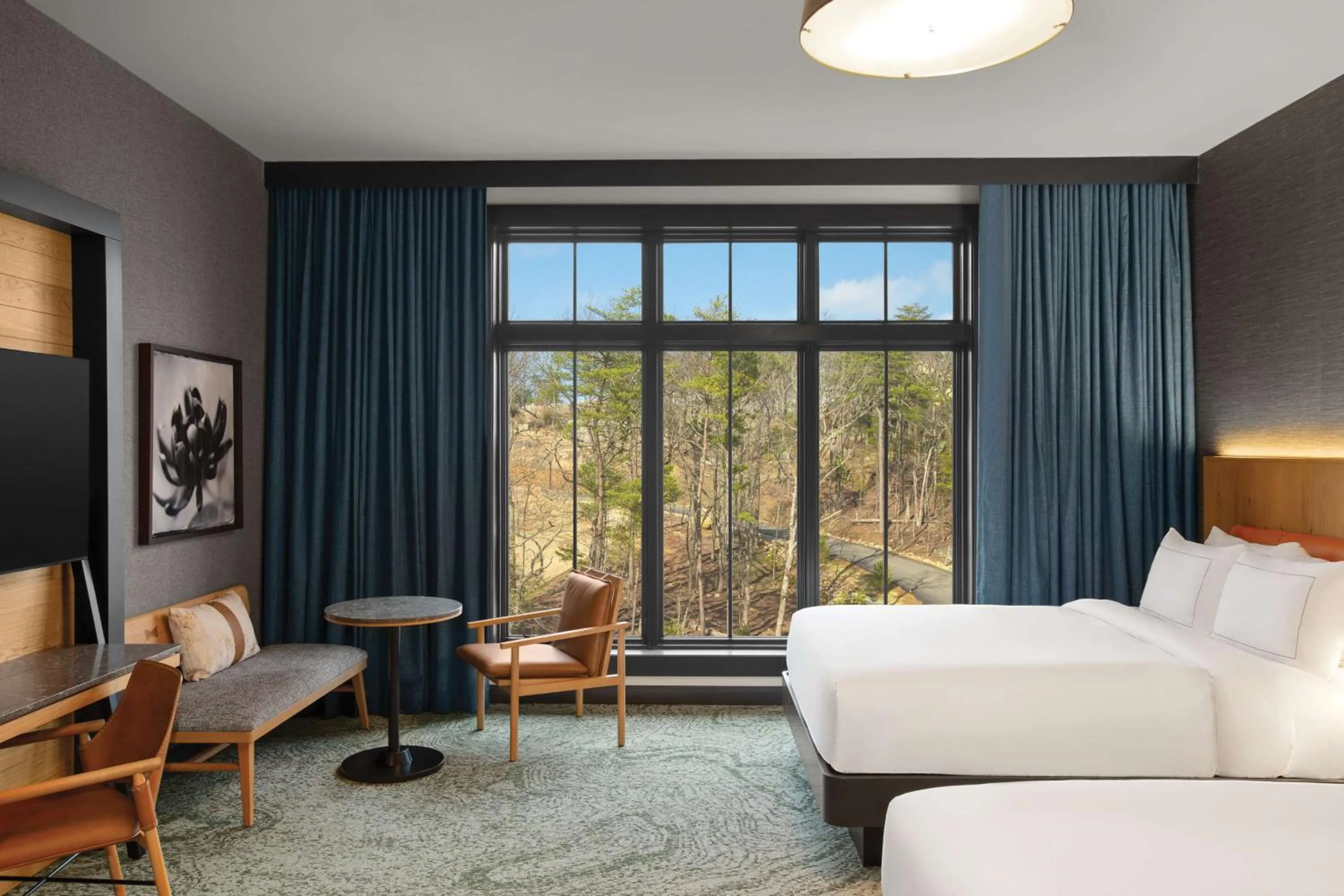 Photo of the whole room, Bed in Cloudland at McLemore Resort Lookout Mountain, Curio by Hilton