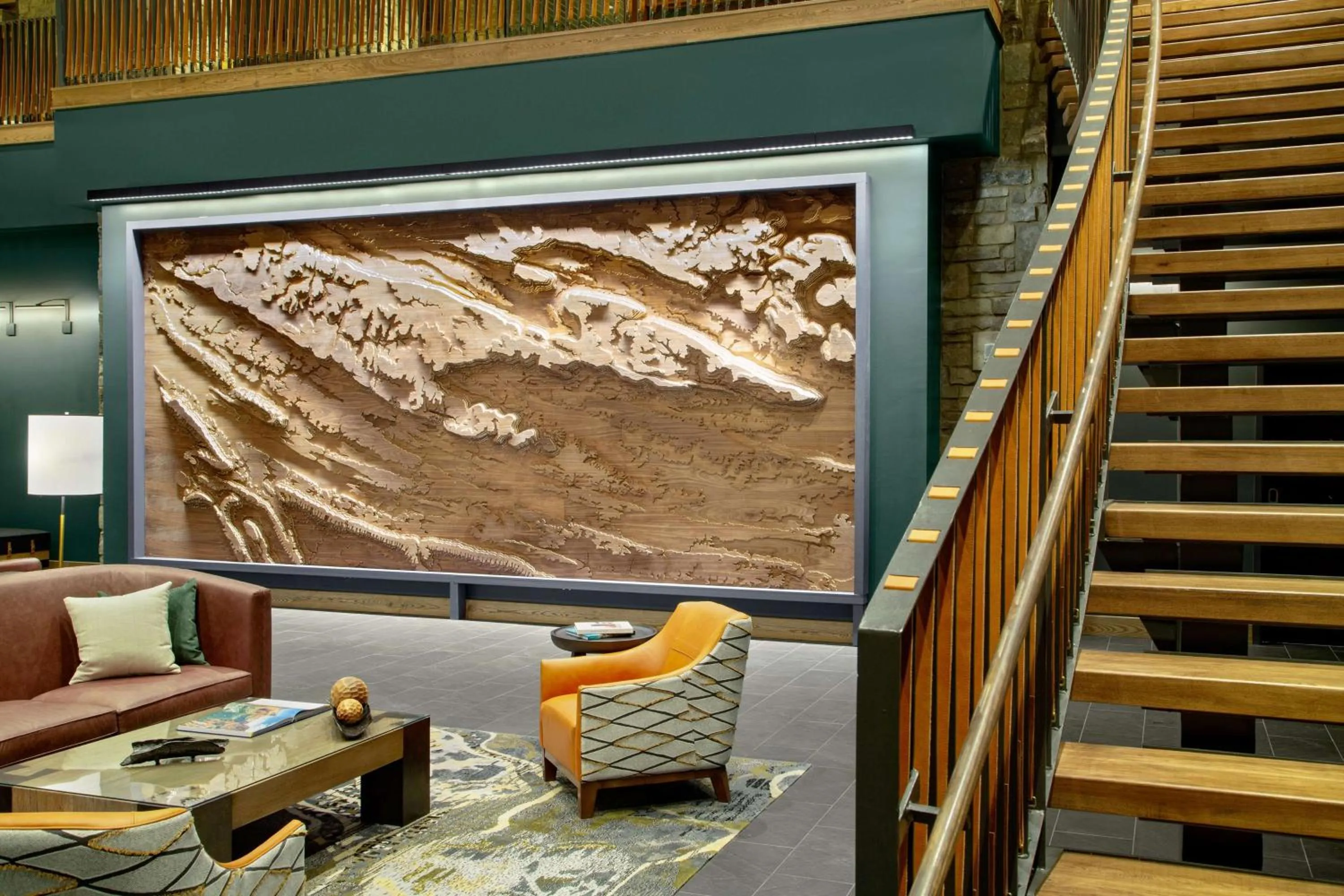 Lobby or reception in Cloudland at McLemore Resort Lookout Mountain, Curio by Hilton