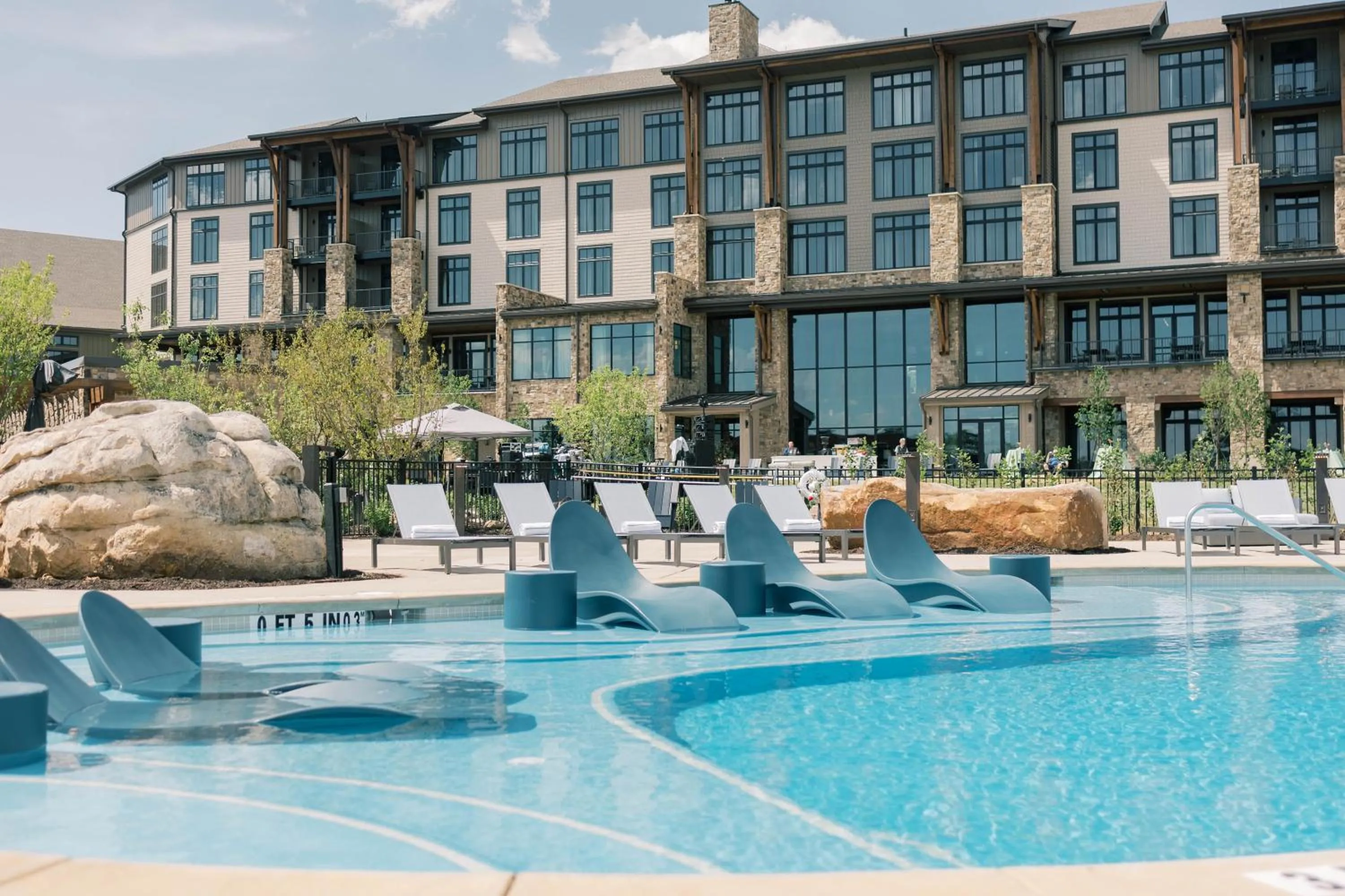 Pool view in Cloudland at McLemore Resort Lookout Mountain, Curio by Hilton