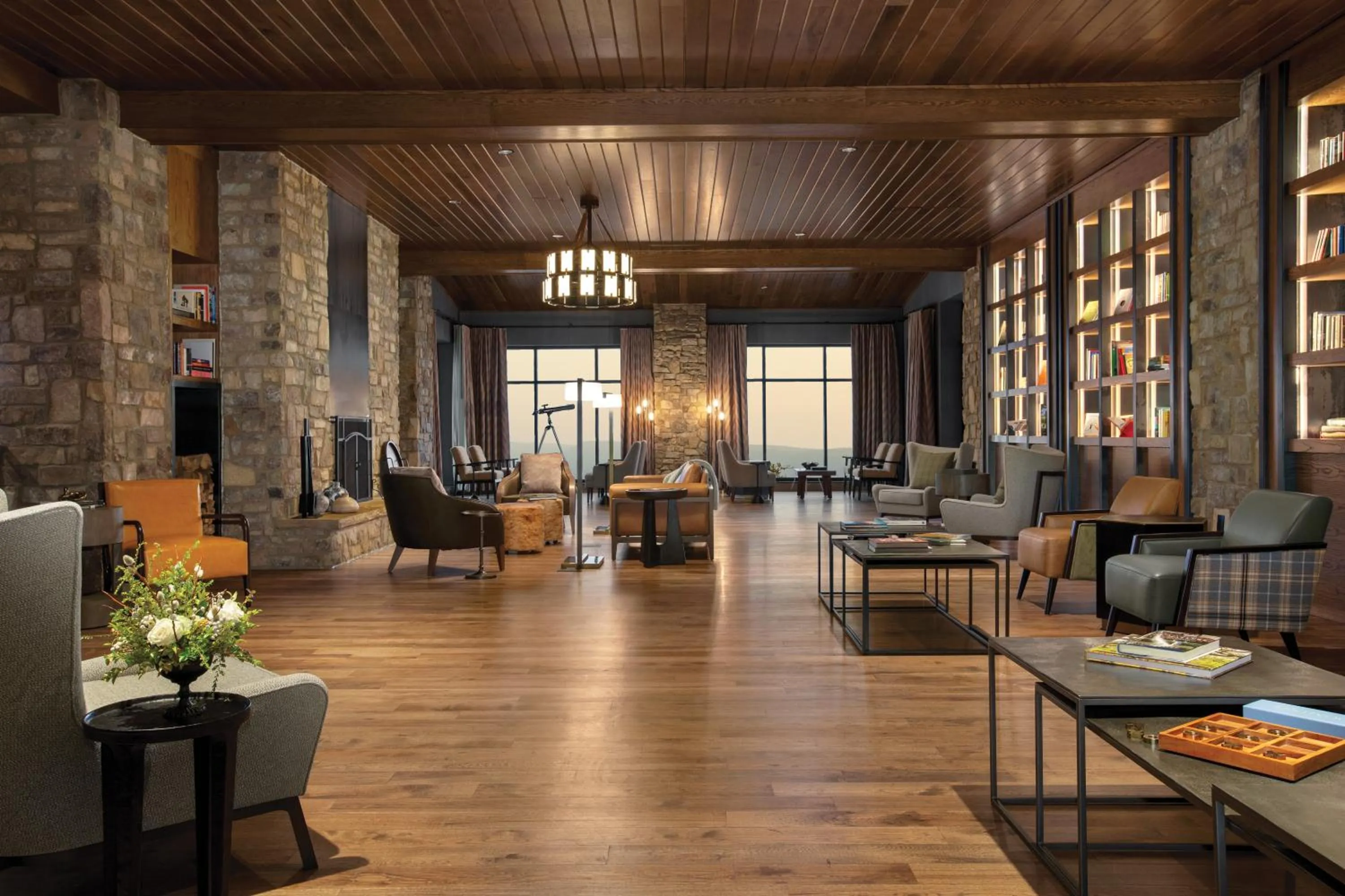 Library in Cloudland at McLemore Resort Lookout Mountain, Curio by Hilton