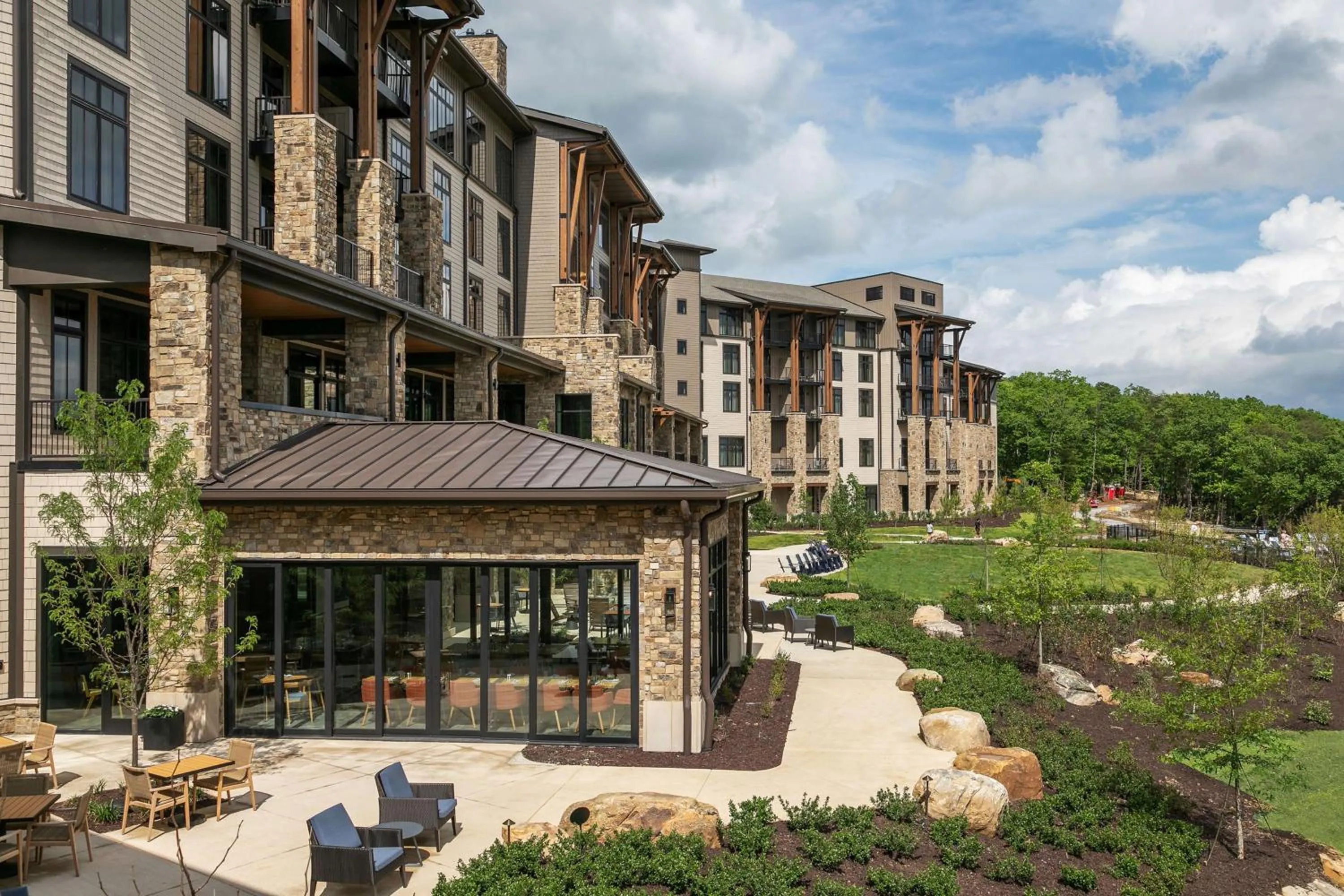 Property building in Cloudland at McLemore Resort Lookout Mountain, Curio by Hilton