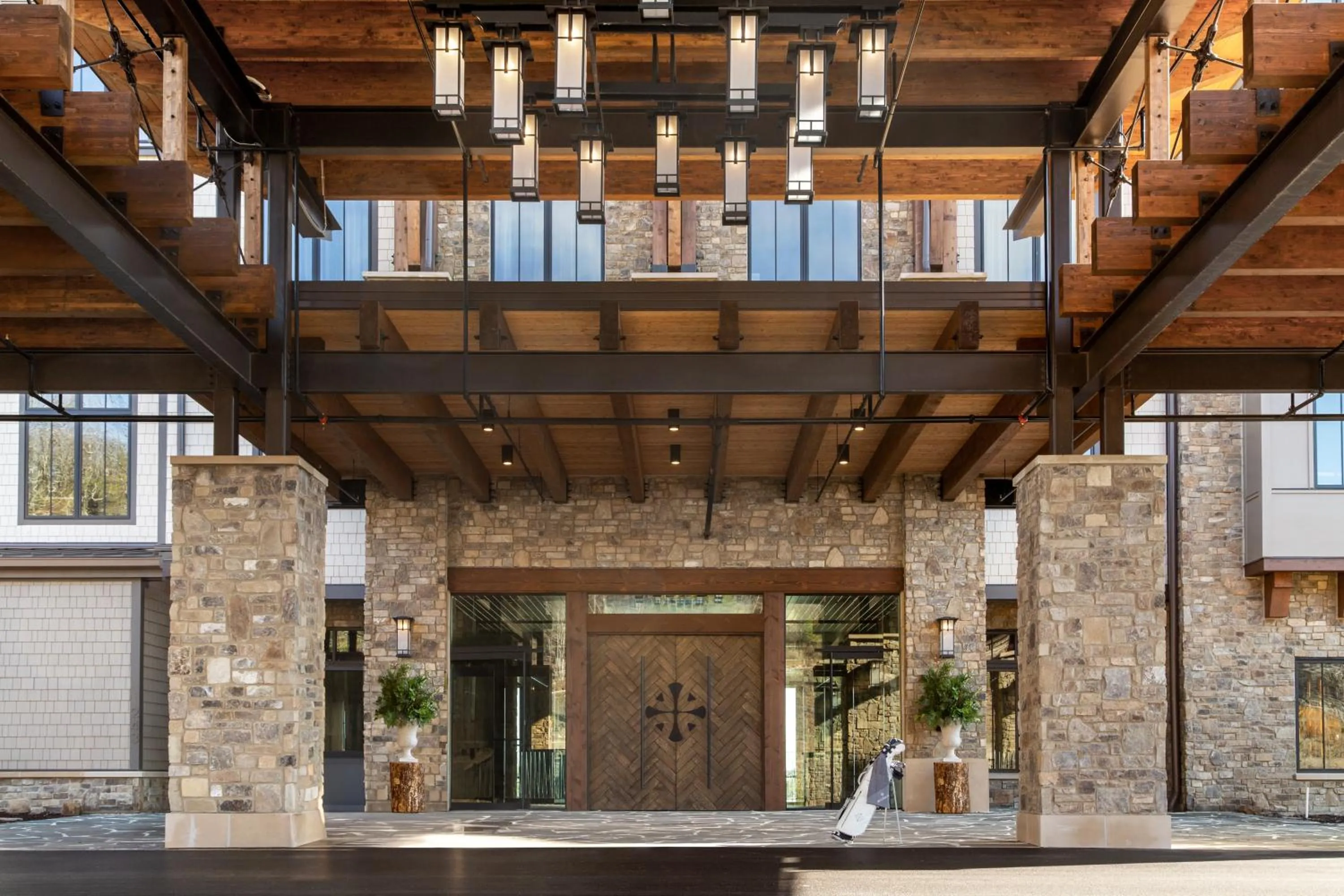 Facade/entrance in Cloudland at McLemore Resort Lookout Mountain, Curio by Hilton
