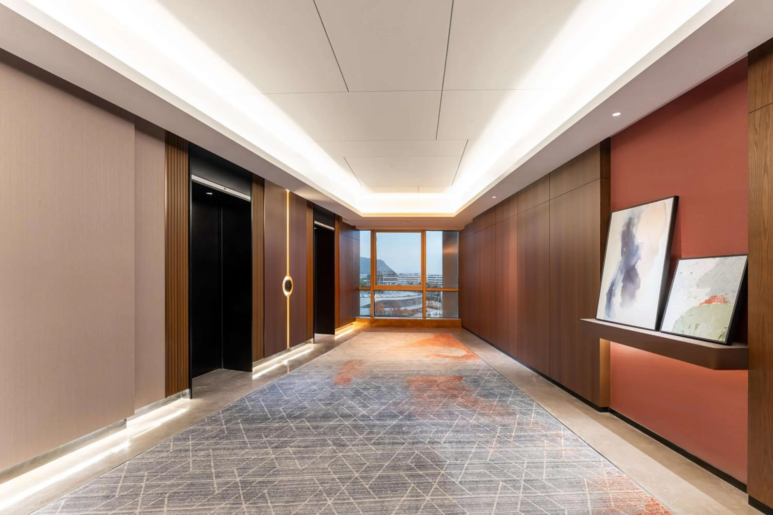 Lobby or reception in Hilton Garden Inn Huzhou High-Speed Railway Station