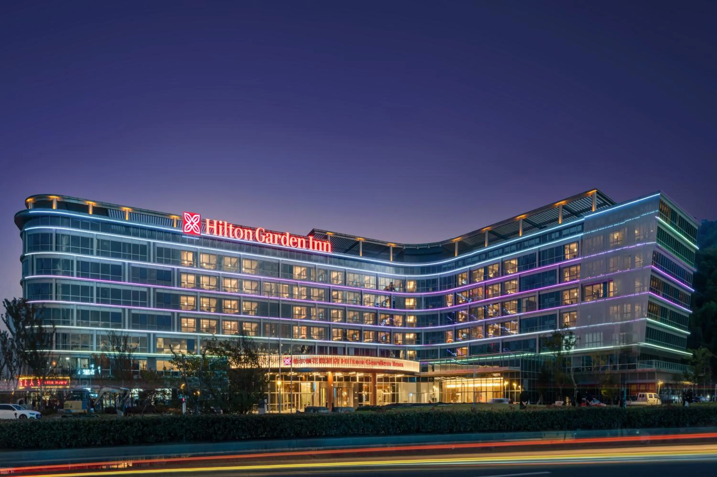 Property building in Hilton Garden Inn Huzhou High-Speed Railway Station