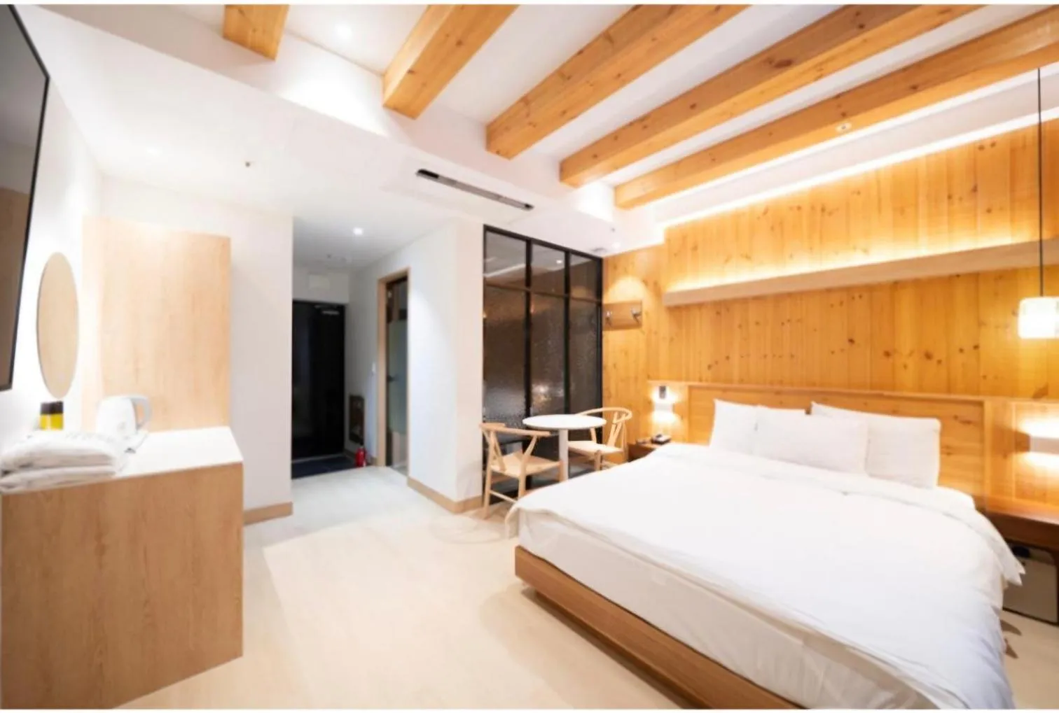 Bed in BrownDot Hotel Bong-Duk