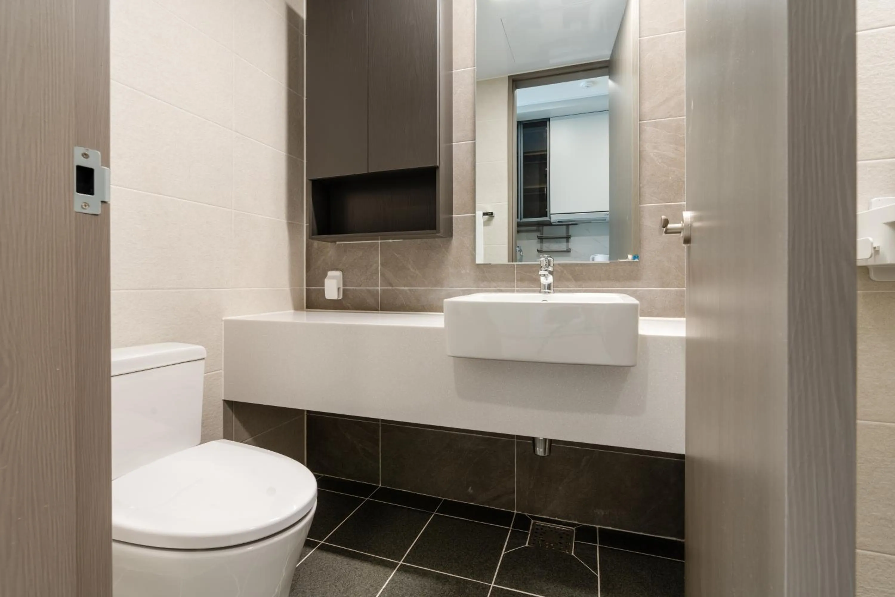 Toilet in Radiant Nampo Hotel