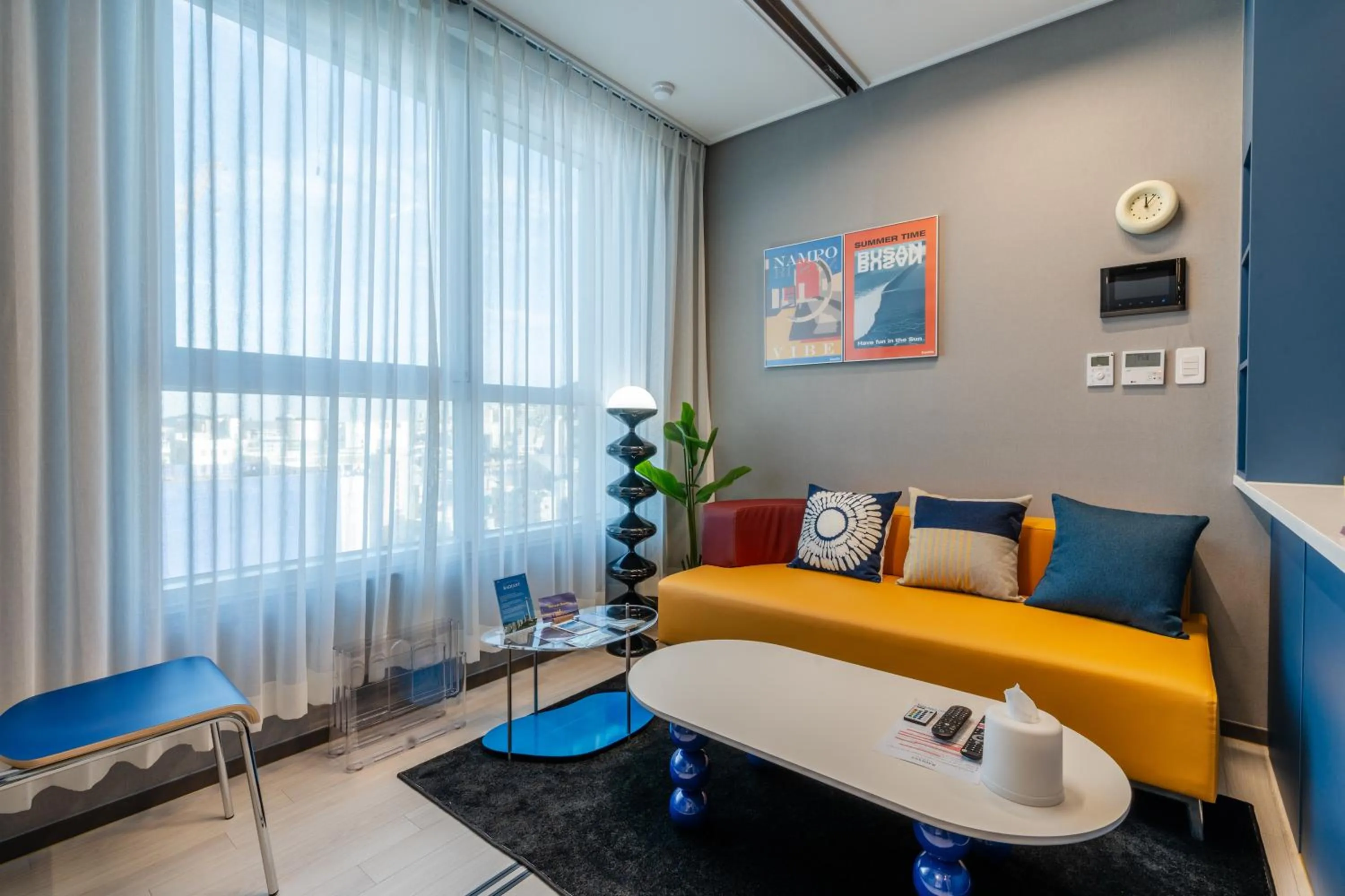 Living room in Radiant Nampo Hotel