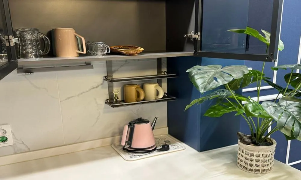 Coffee/tea facilities in Radiant Nampo Hotel