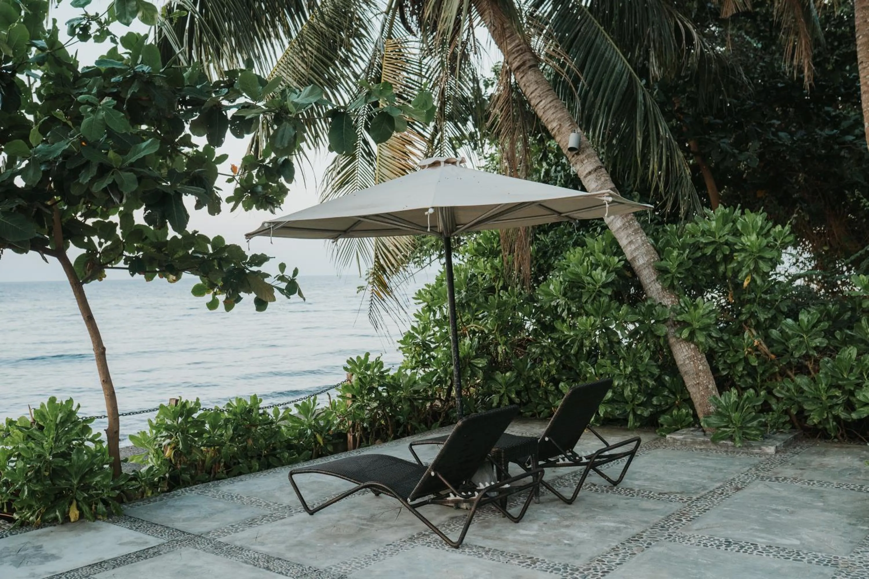 Beach in ALOKA BAHARI Villas