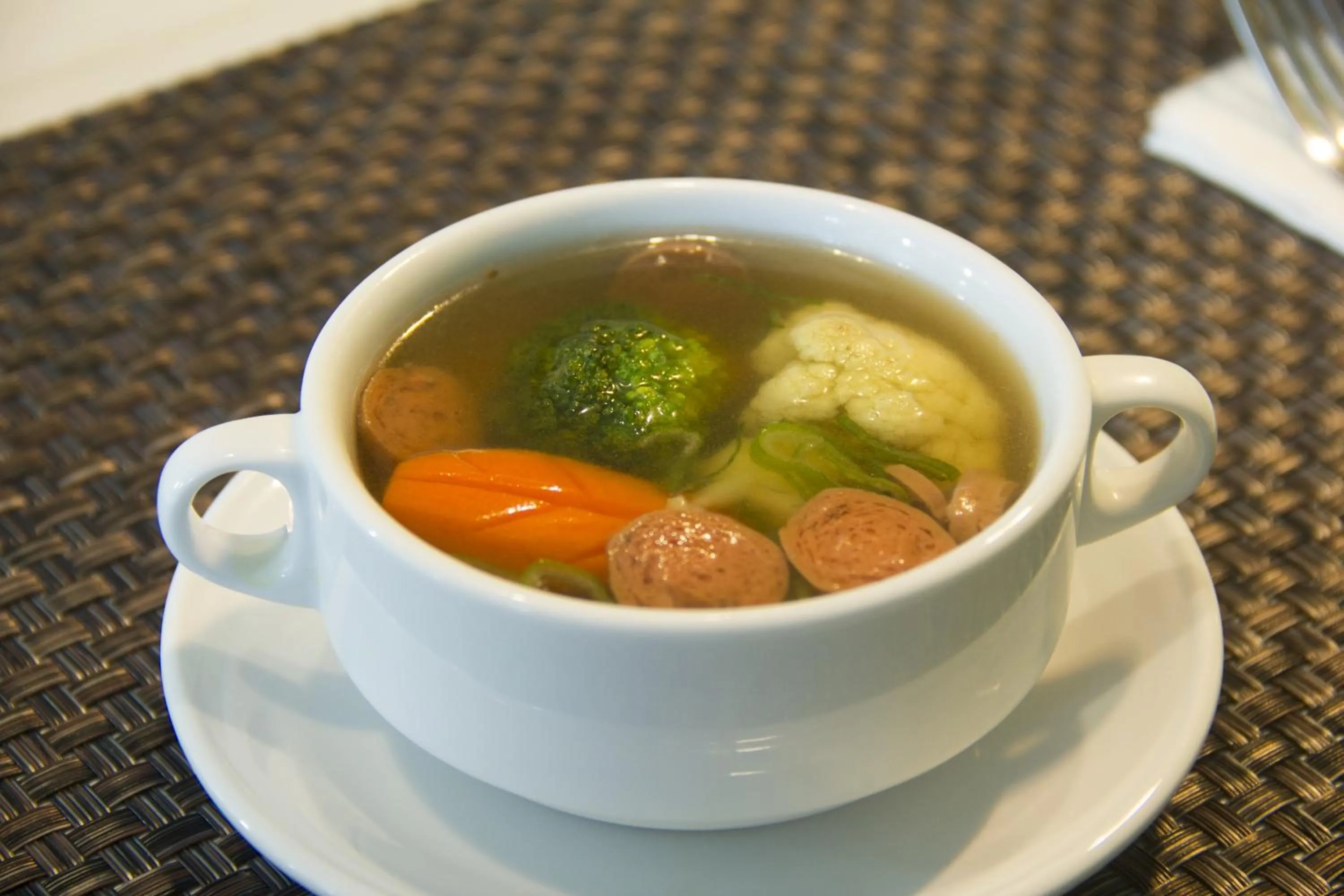 Food in Sala View Hotel