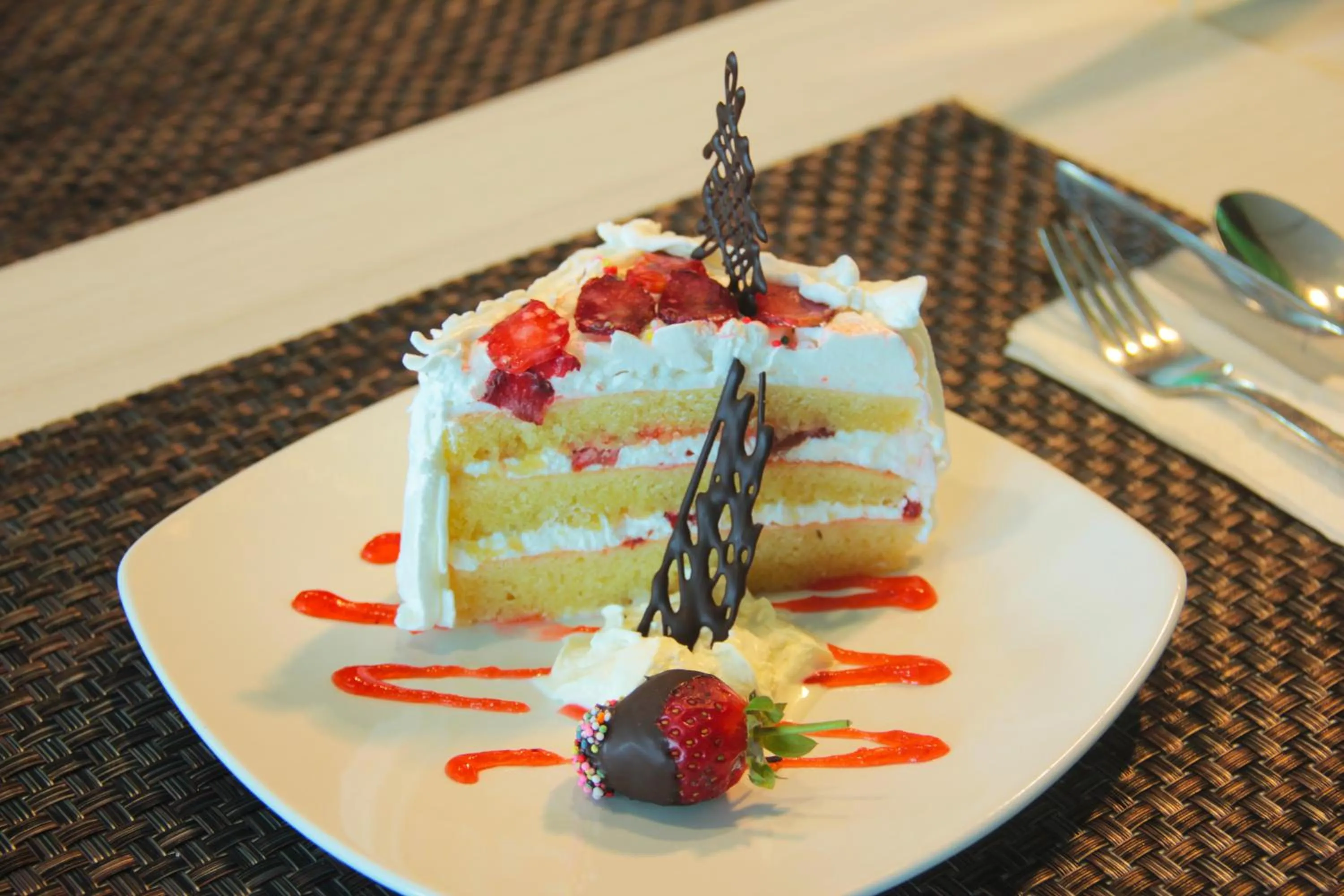 Food in Sala View Hotel