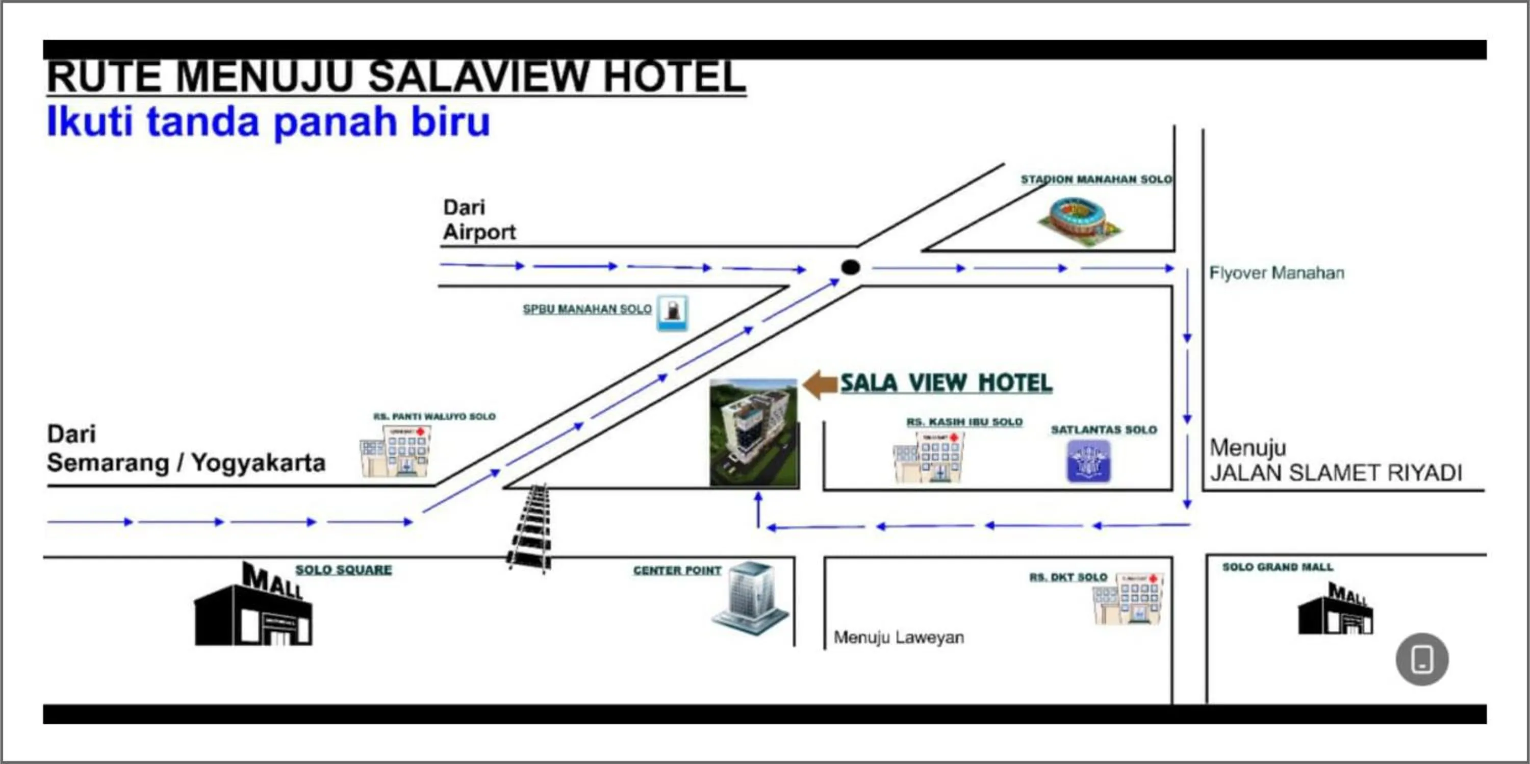 On site in Sala View Hotel