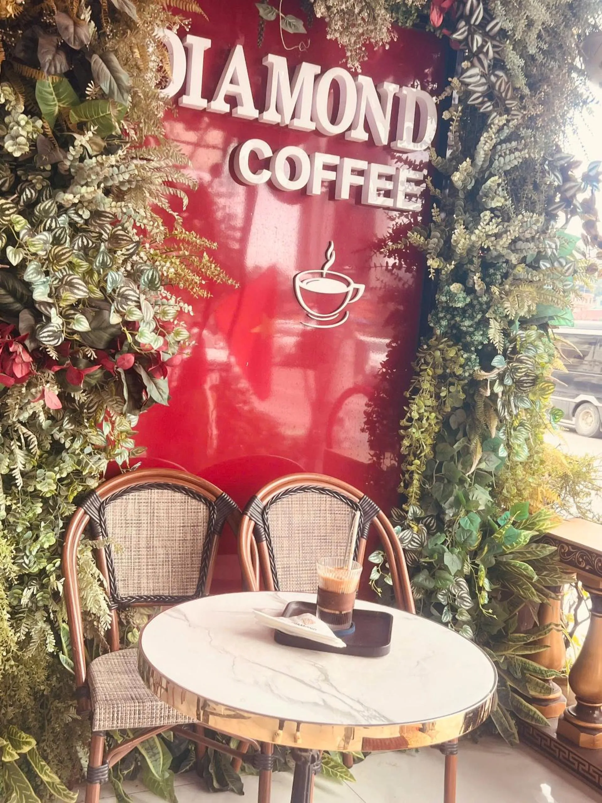 Seating area in Diamond Hotel Sapa