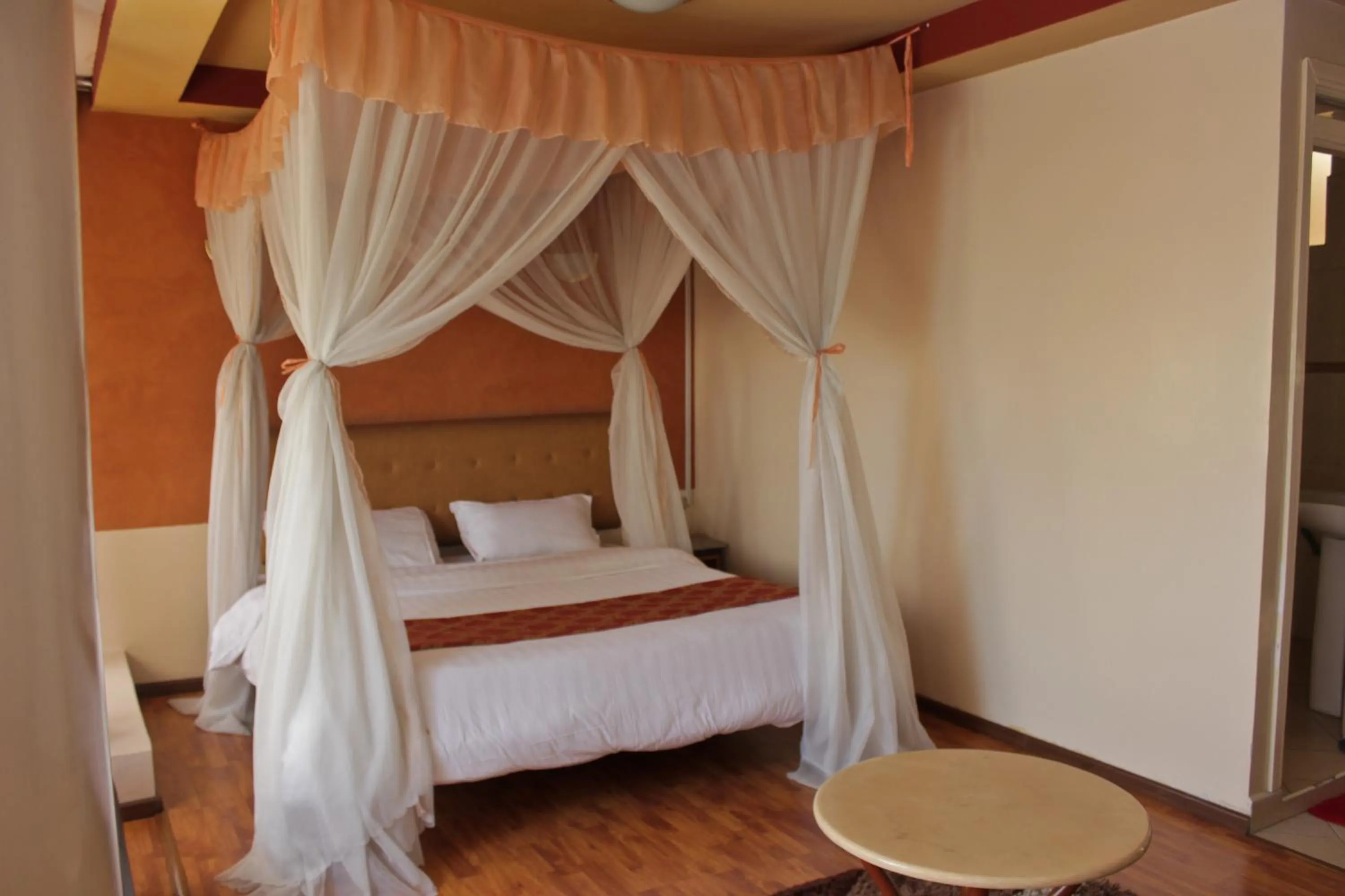 Bedroom in Pearl Palace Hotel