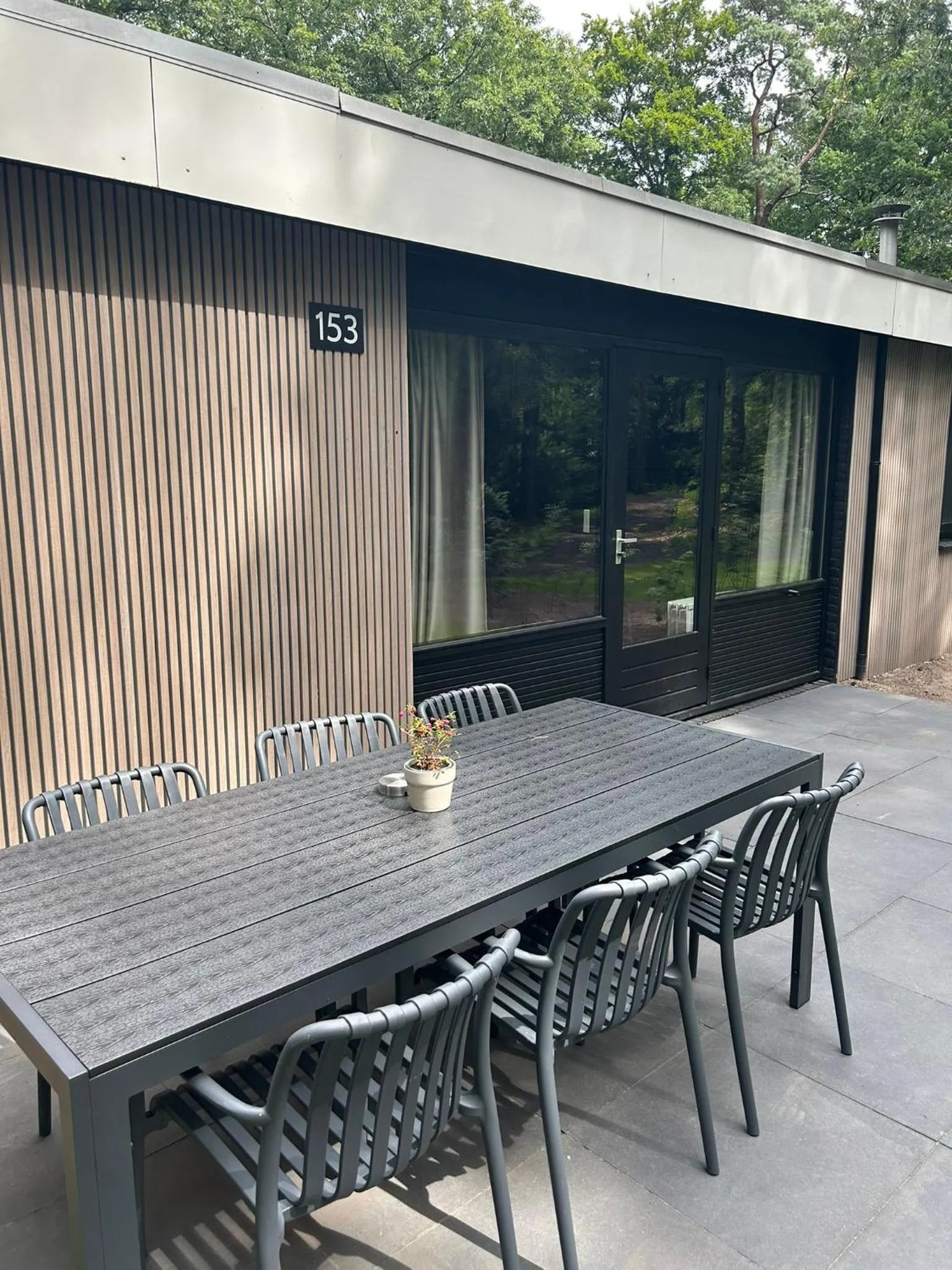 Patio in Hotel & Restaurant Wildthout