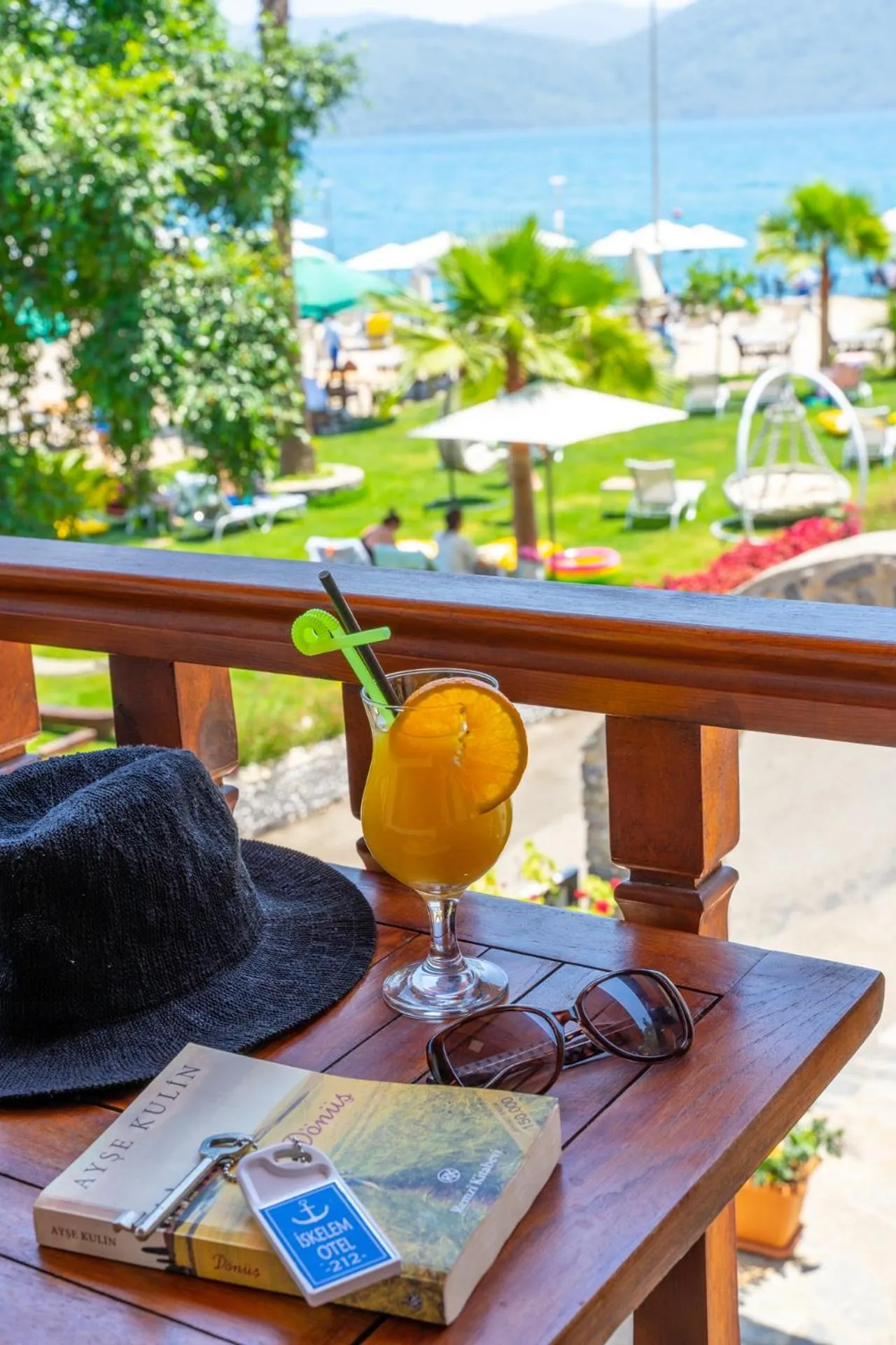 Balcony/Terrace in İskelem Otel