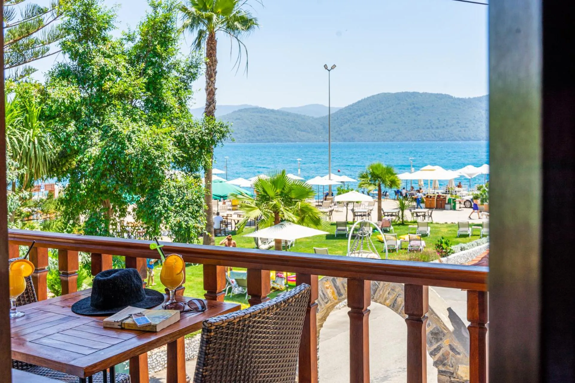 Balcony/Terrace in İskelem Otel