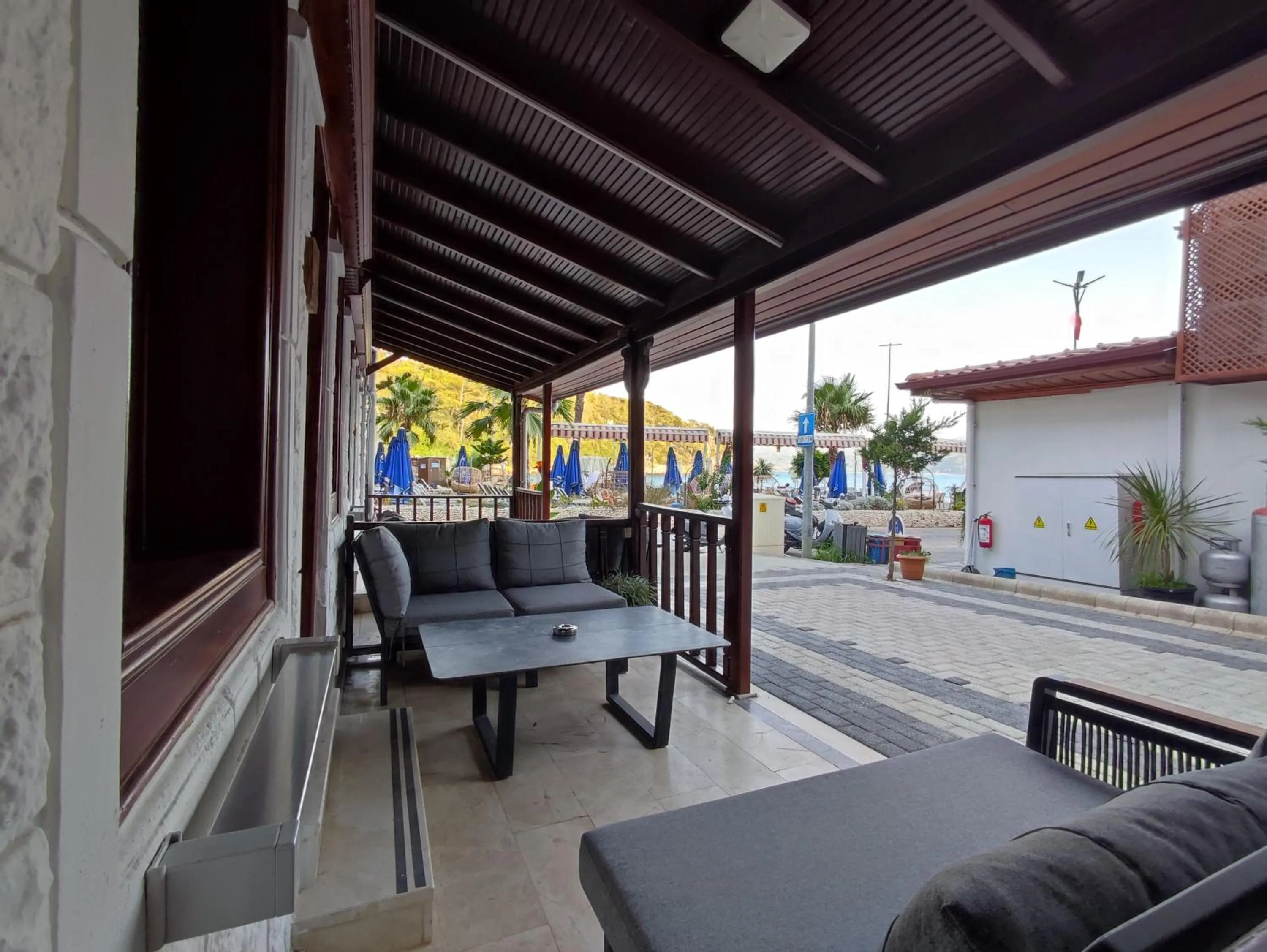 Balcony/Terrace in İskelem Otel