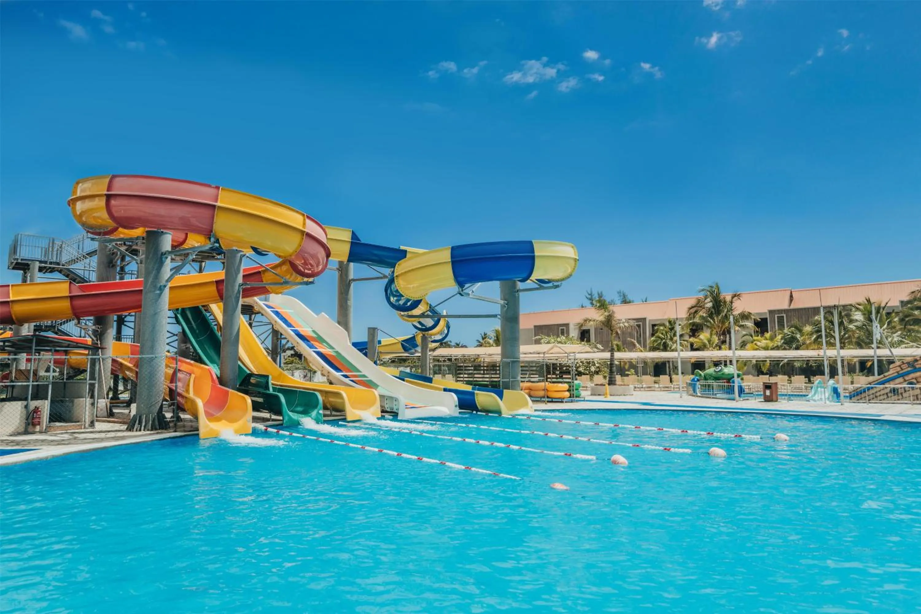 Property building in Crystals Beach Resort Belle Mare, a member of Radisson Individuals