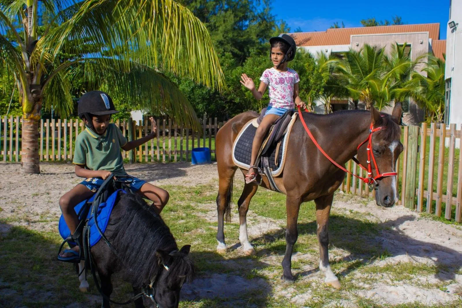 Horse-riding in Crystals Beach Resort Belle Mare, a member of Radisson Individuals
