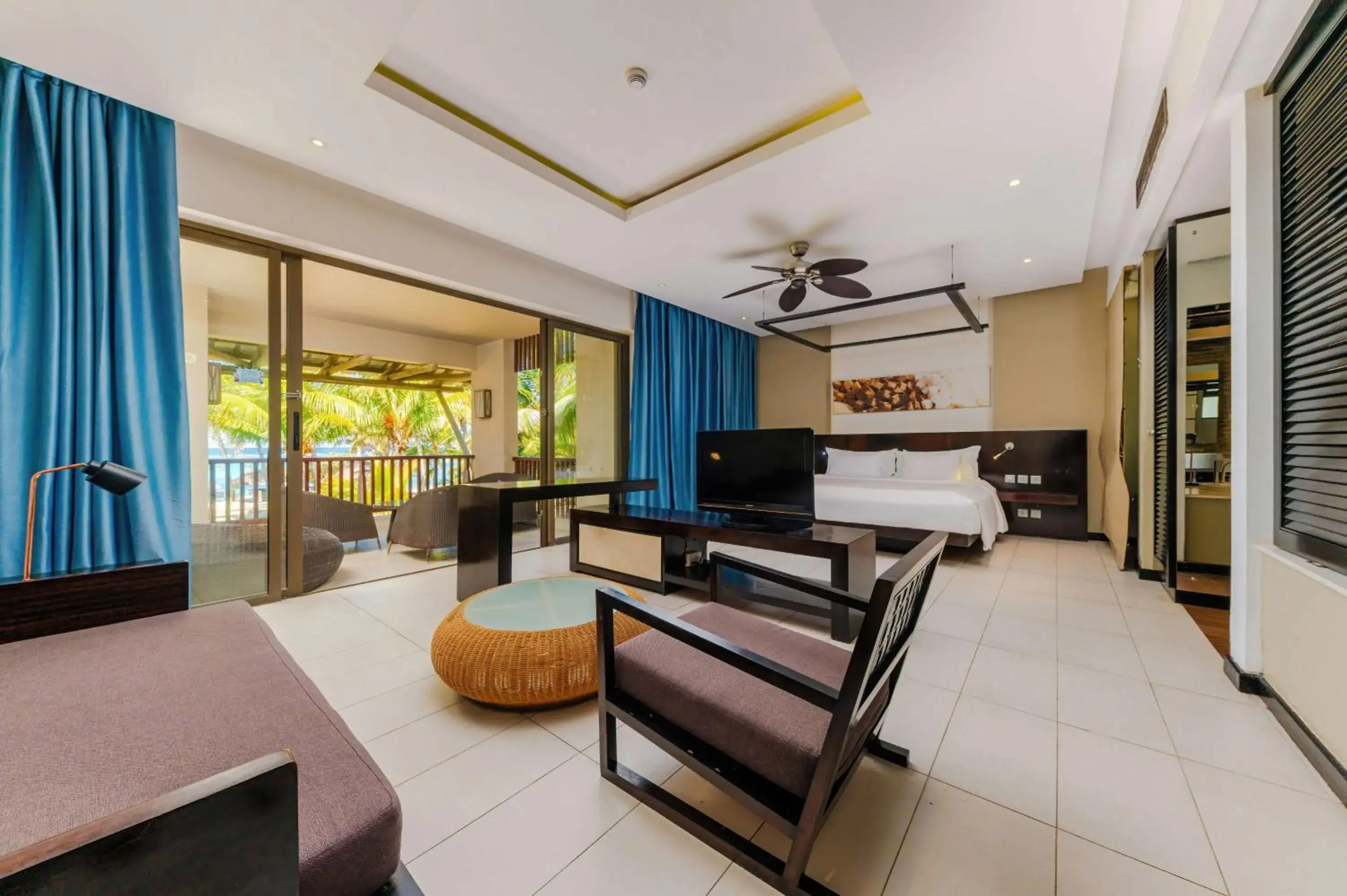 Junior Suite - Ocean View in Crystals Beach Resort Belle Mare, a member of Radisson Individuals Junior Suite - Ocean View in Crystals Beach Resort Belle Mare, a member of Radisson Individuals