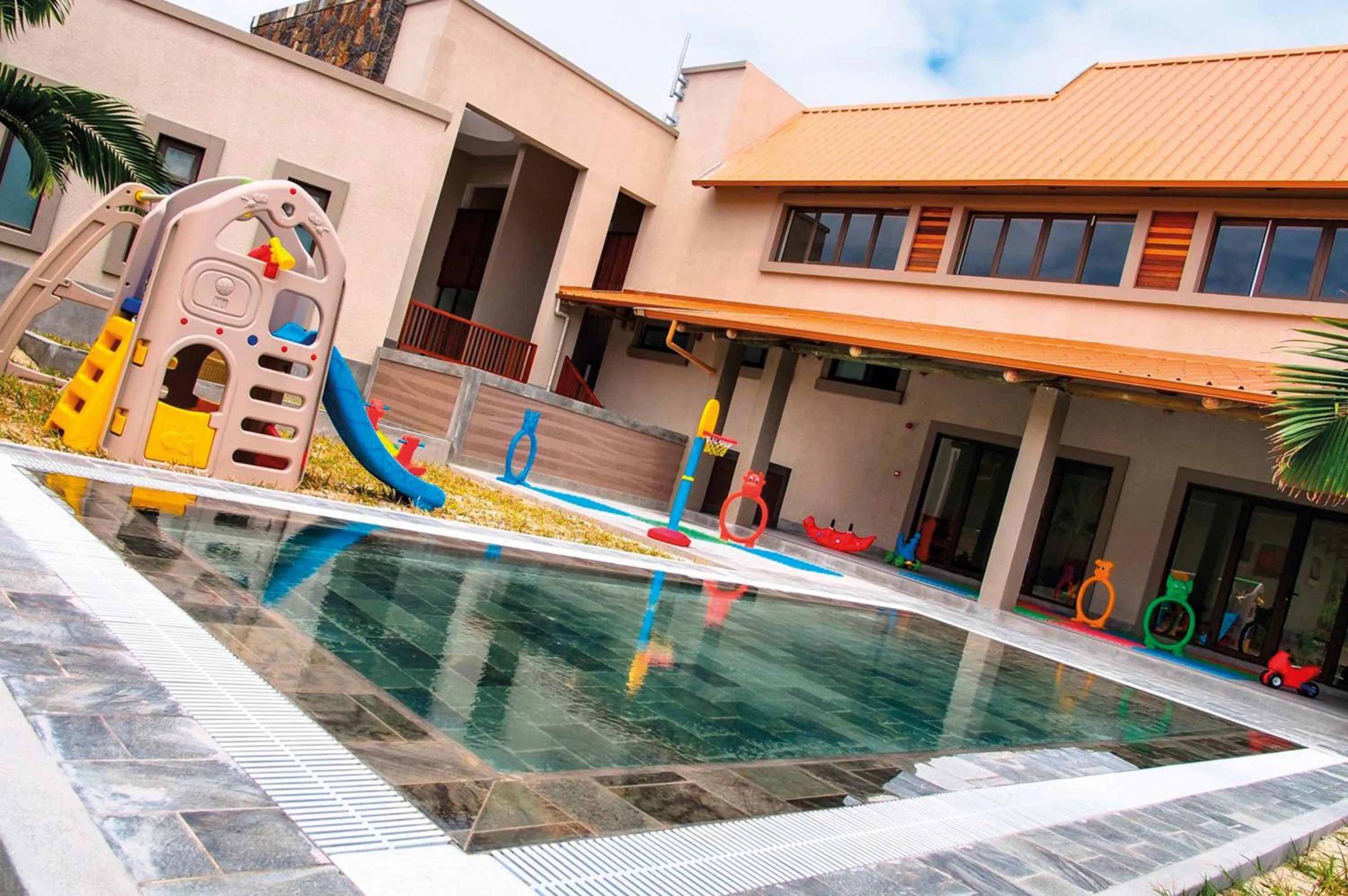 Children play ground in Crystals Beach Resort Belle Mare, a member of Radisson Individuals