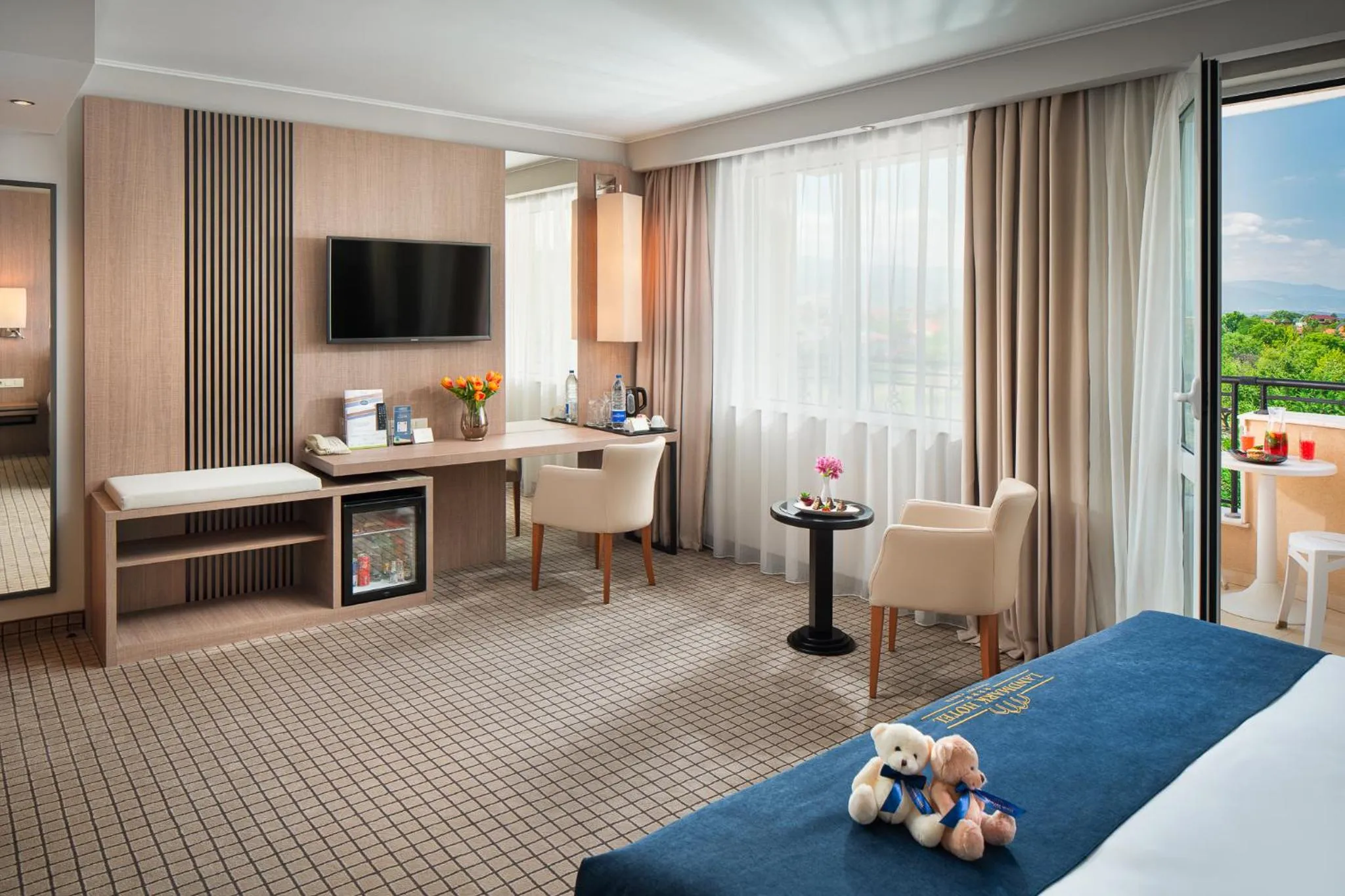 Bed in Landmark Creek Hotel Plovdiv