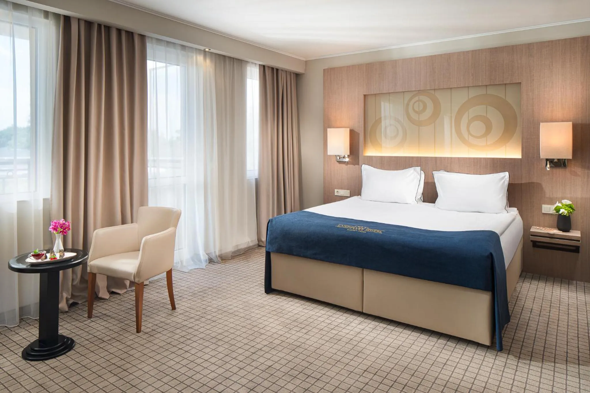 Bed in Landmark Creek Hotel Plovdiv