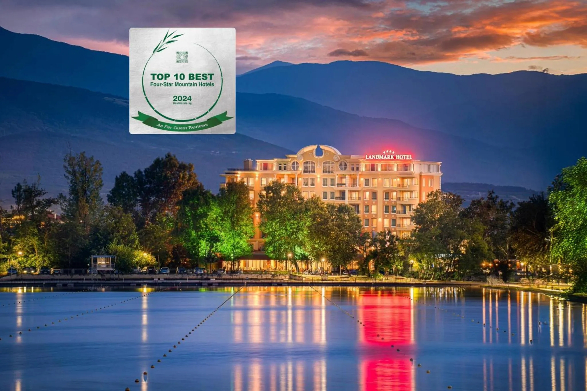 Property building in Landmark Creek Hotel Plovdiv