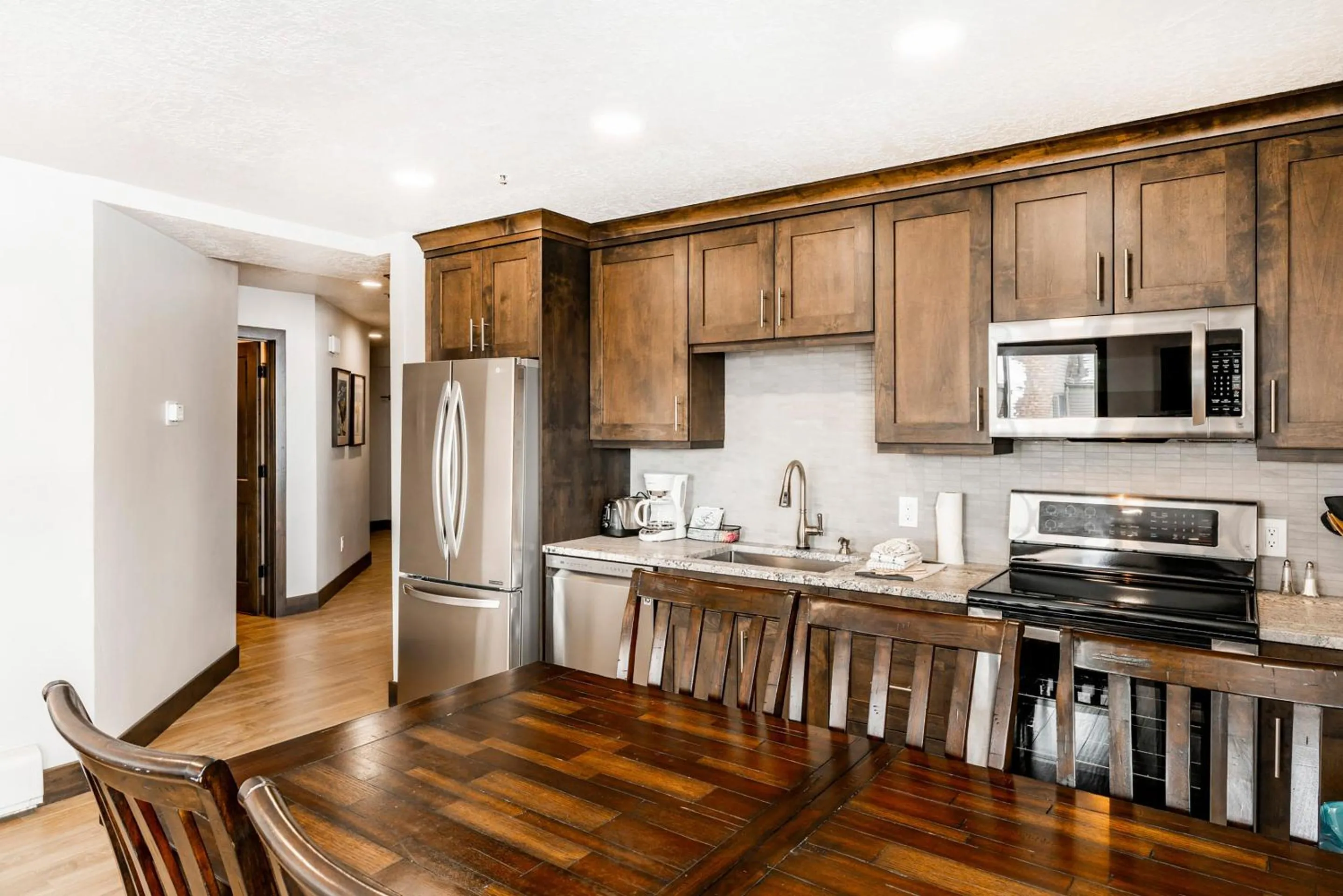 kitchen in The Loft at Mountain Village by All Seasons Resort Lodging