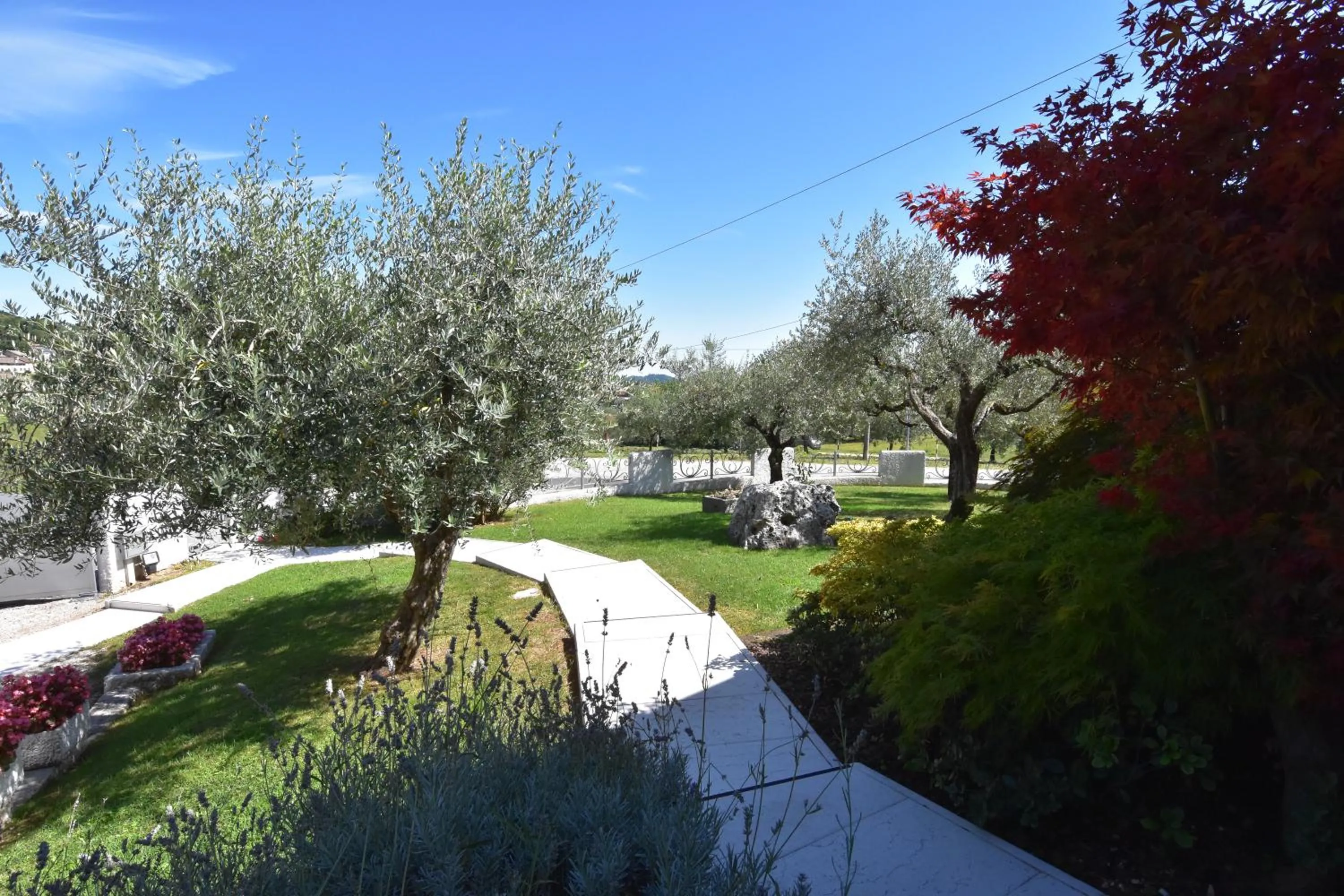 Garden view in Residence Gonda&Giuliano