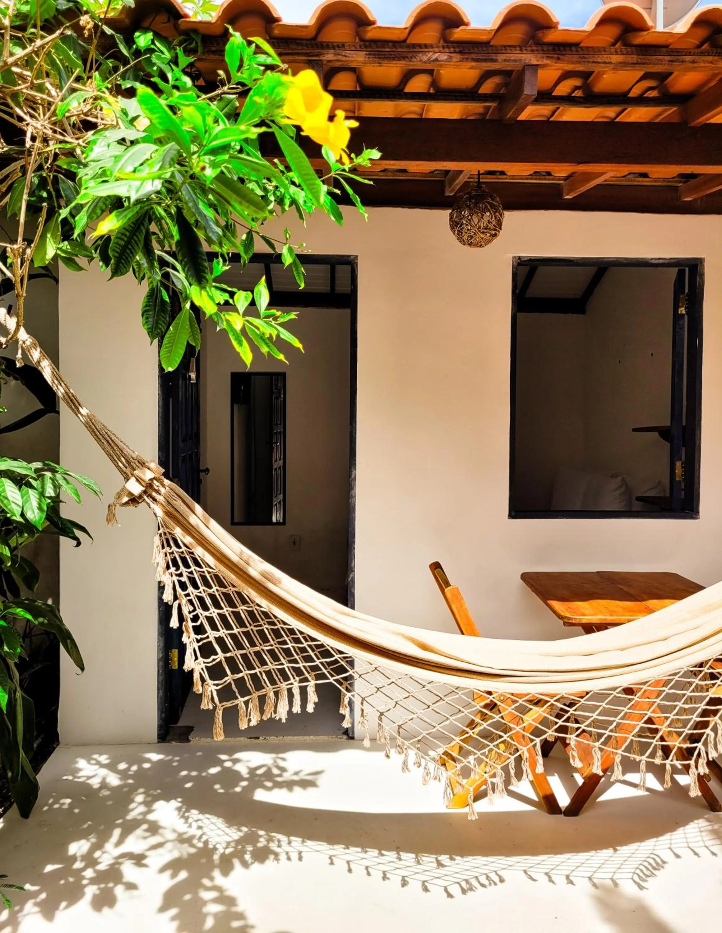 Patio in Pousada Vilarejo