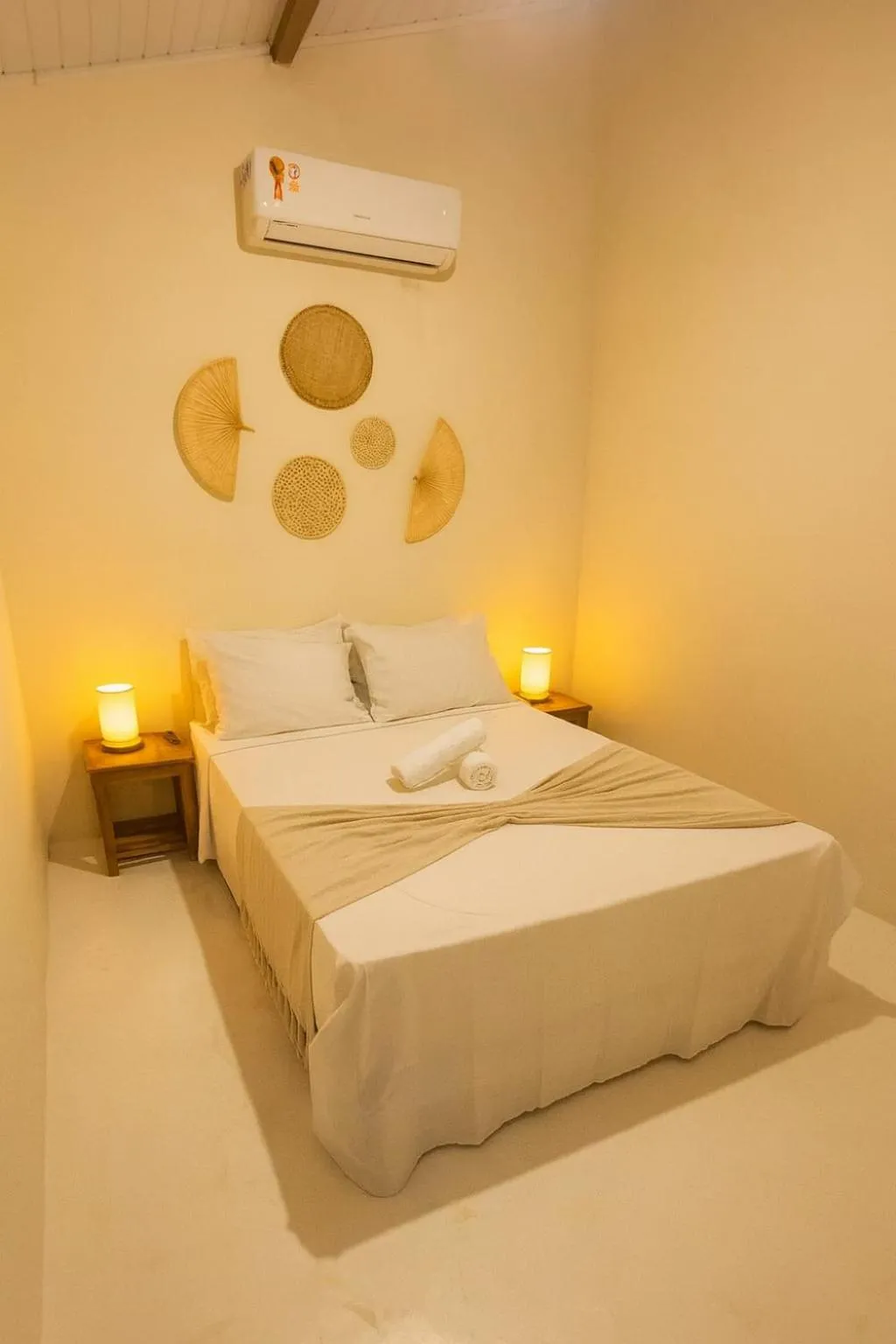 Bedroom, Bed in Pousada Vilarejo