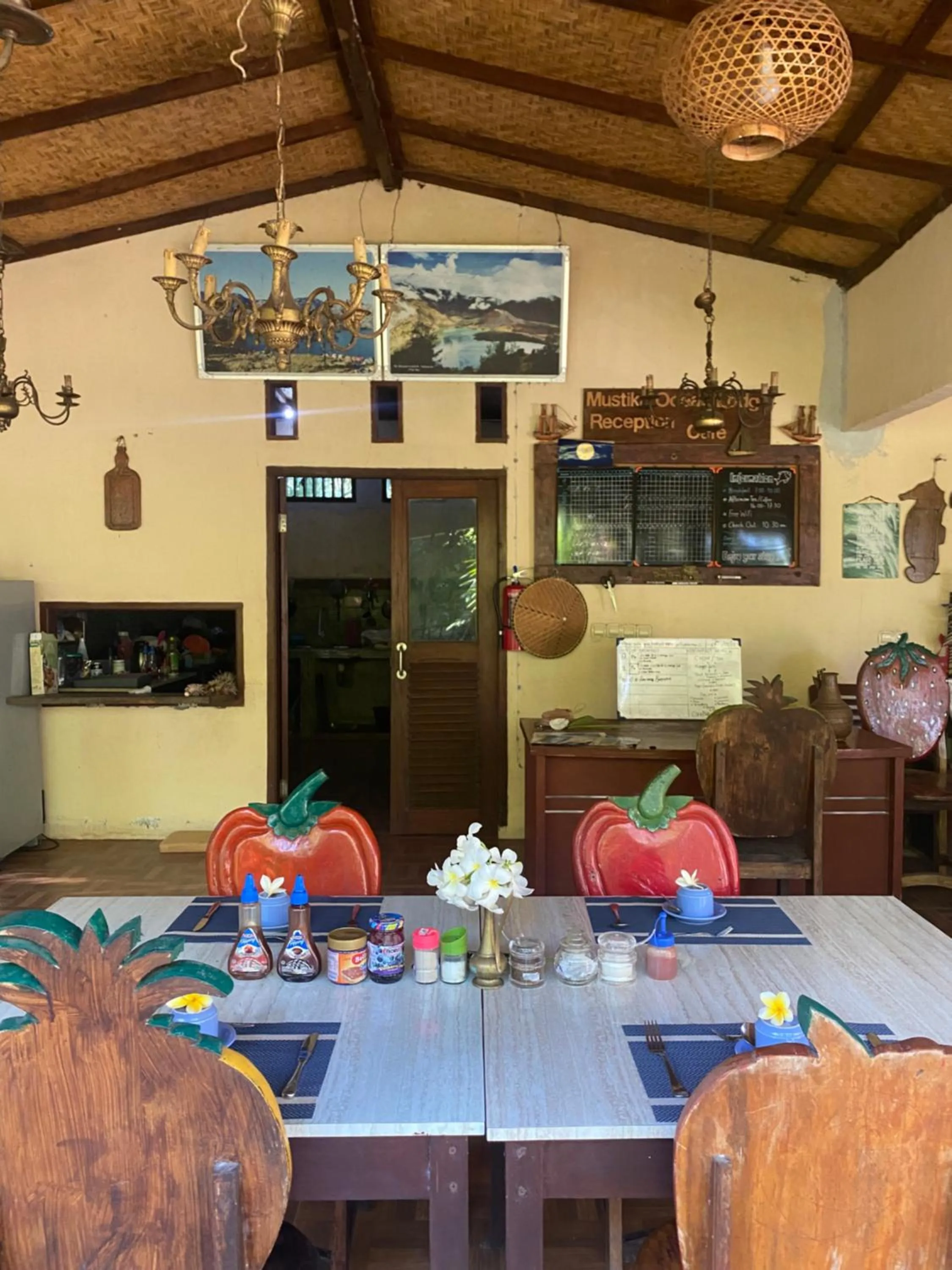 Breakfast in Mustika Ocean Lodge