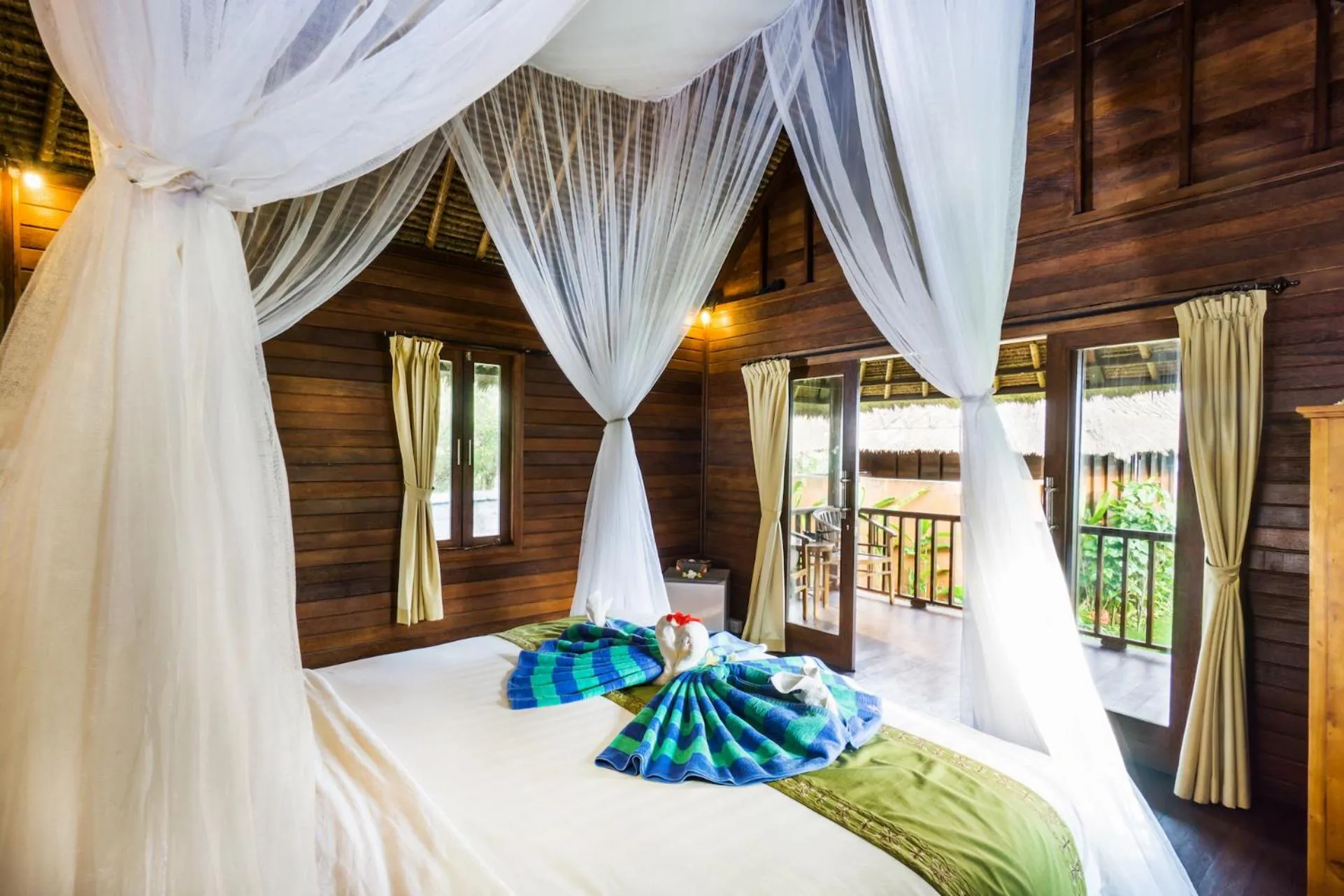 Bed in Laguna Reef Huts