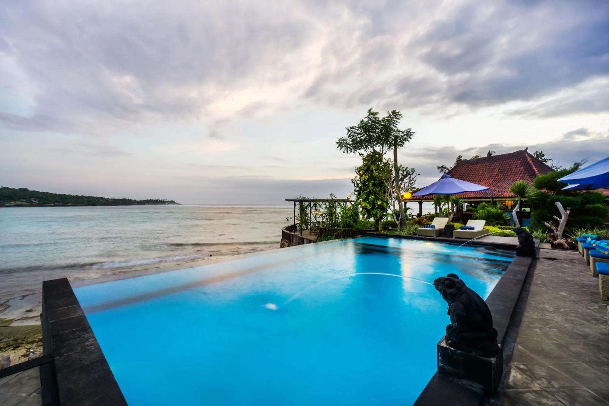 Sea view in Laguna Reef Huts