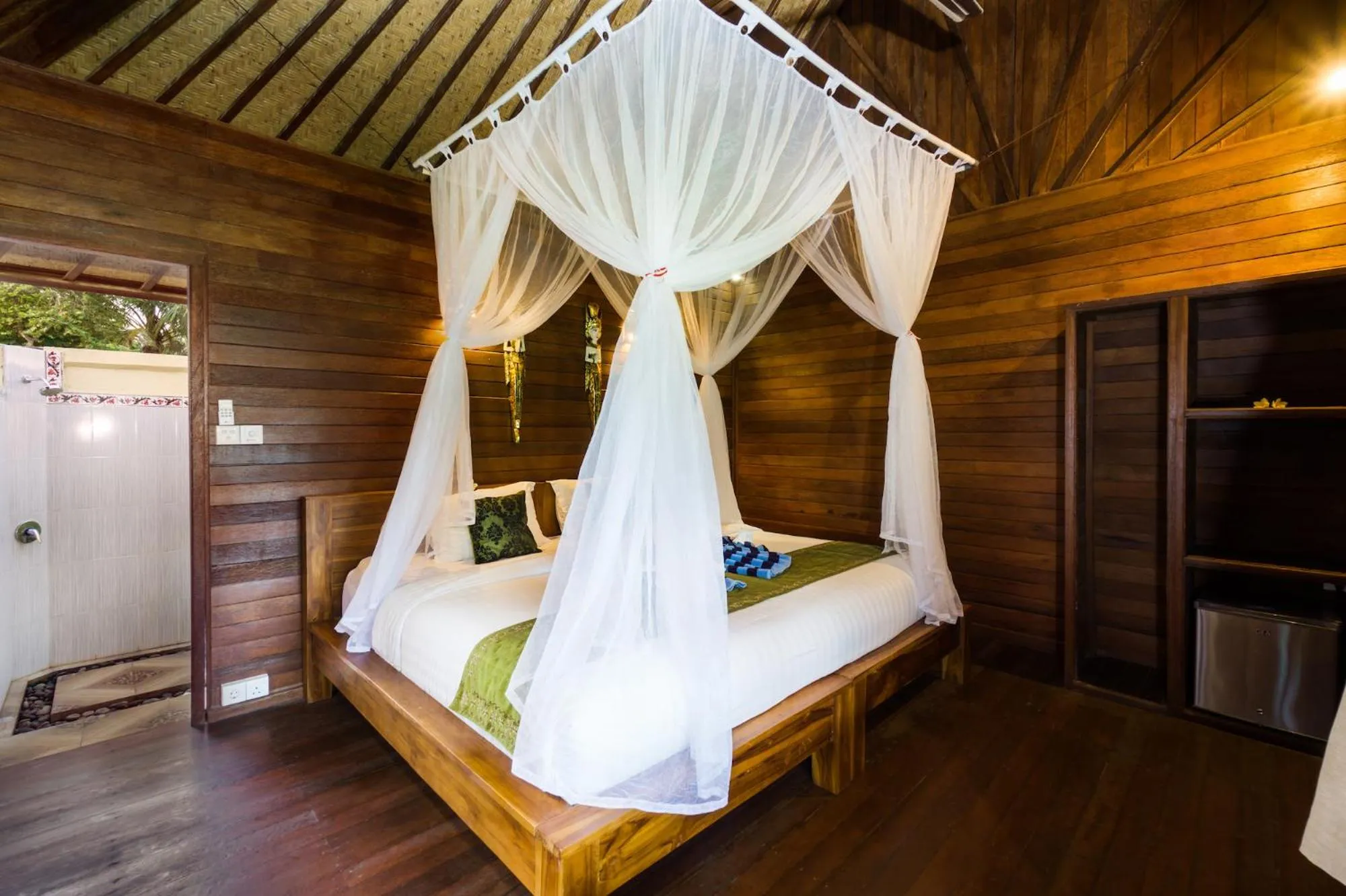 Bed in Laguna Reef Huts