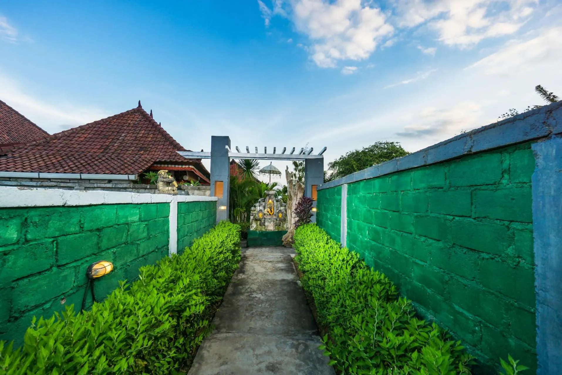 Facade/entrance in Laguna Reef Huts