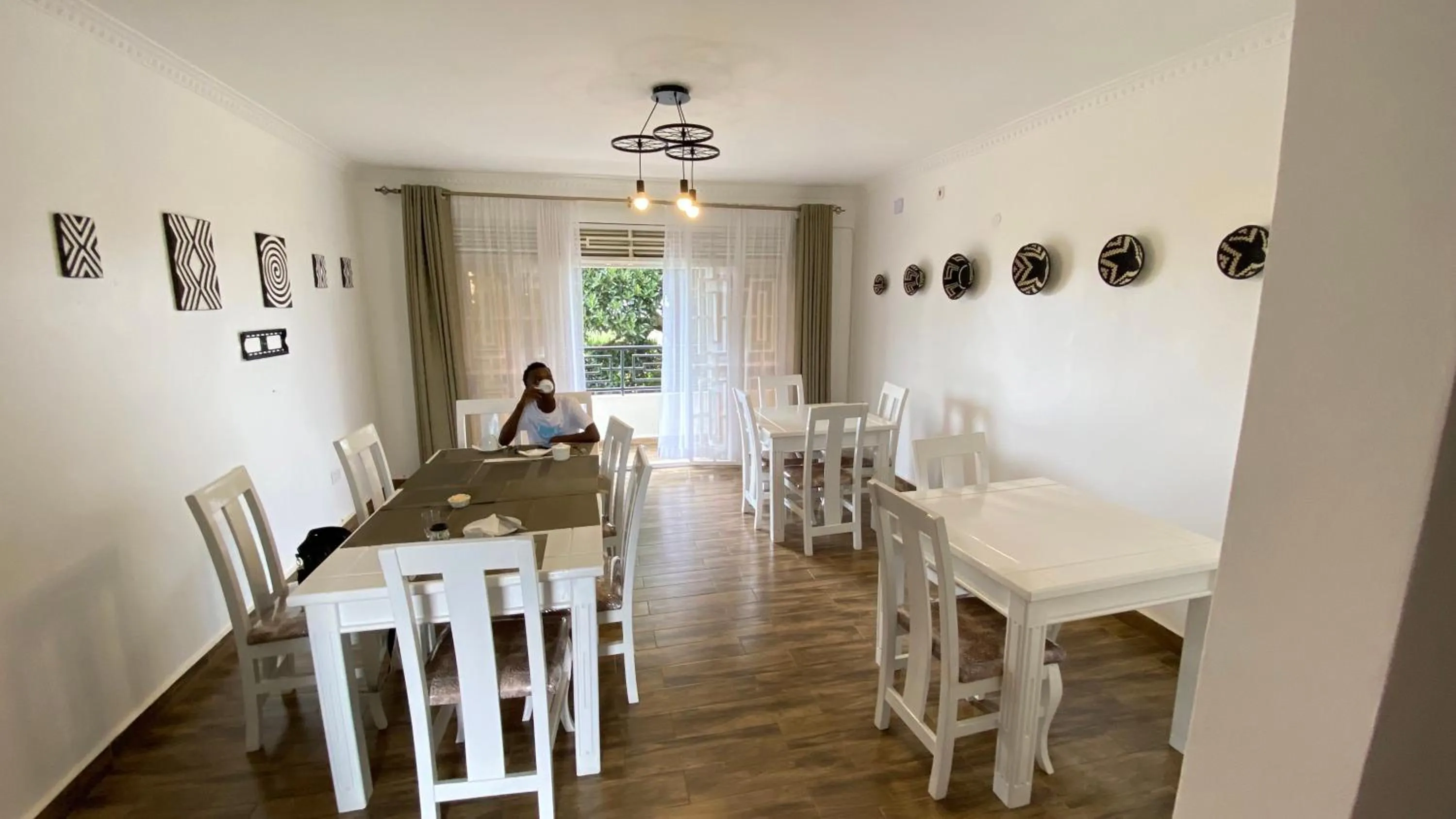 Dining area in Nimaro Courts