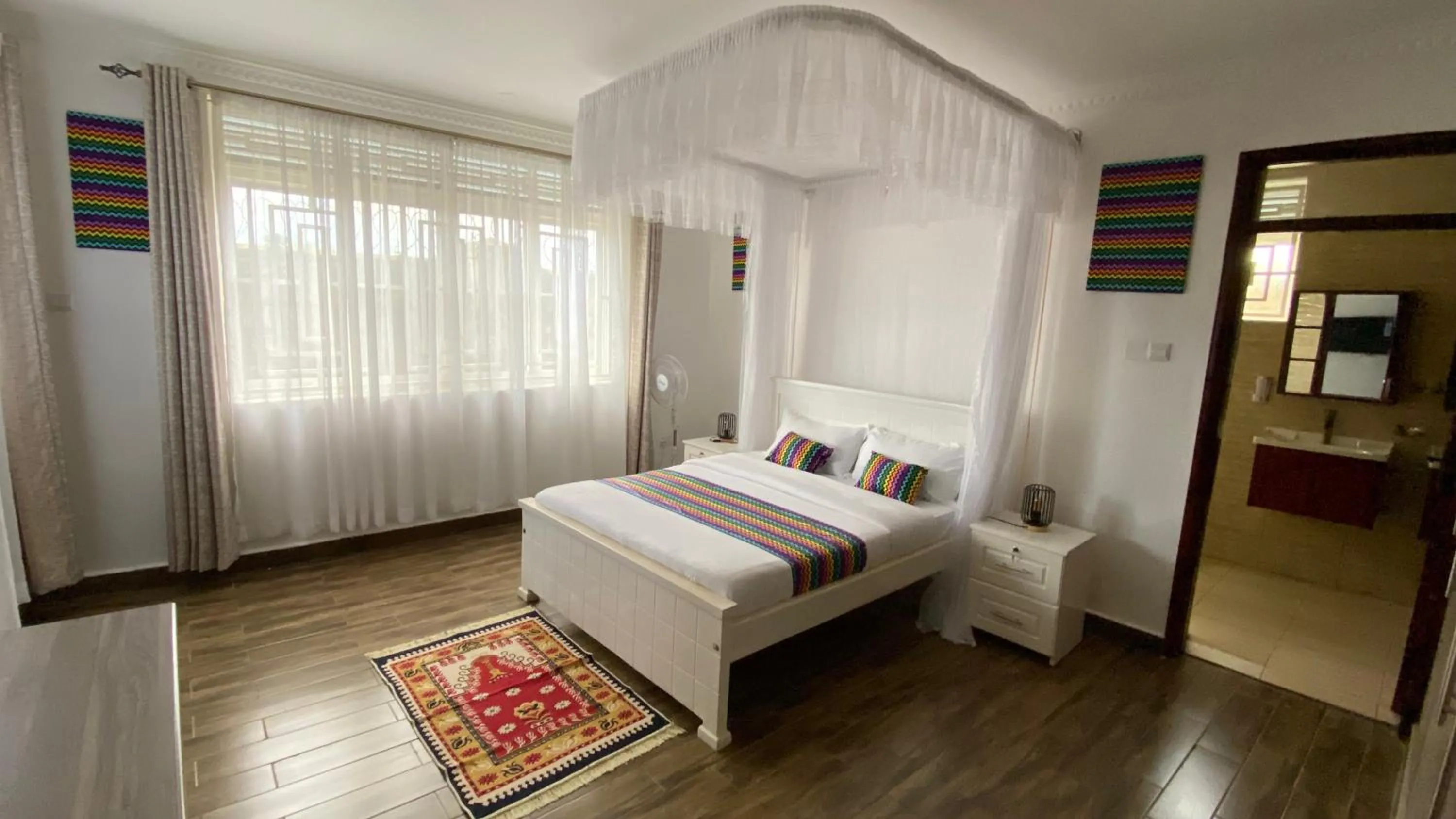 Bedroom, Bed in Nimaro Courts