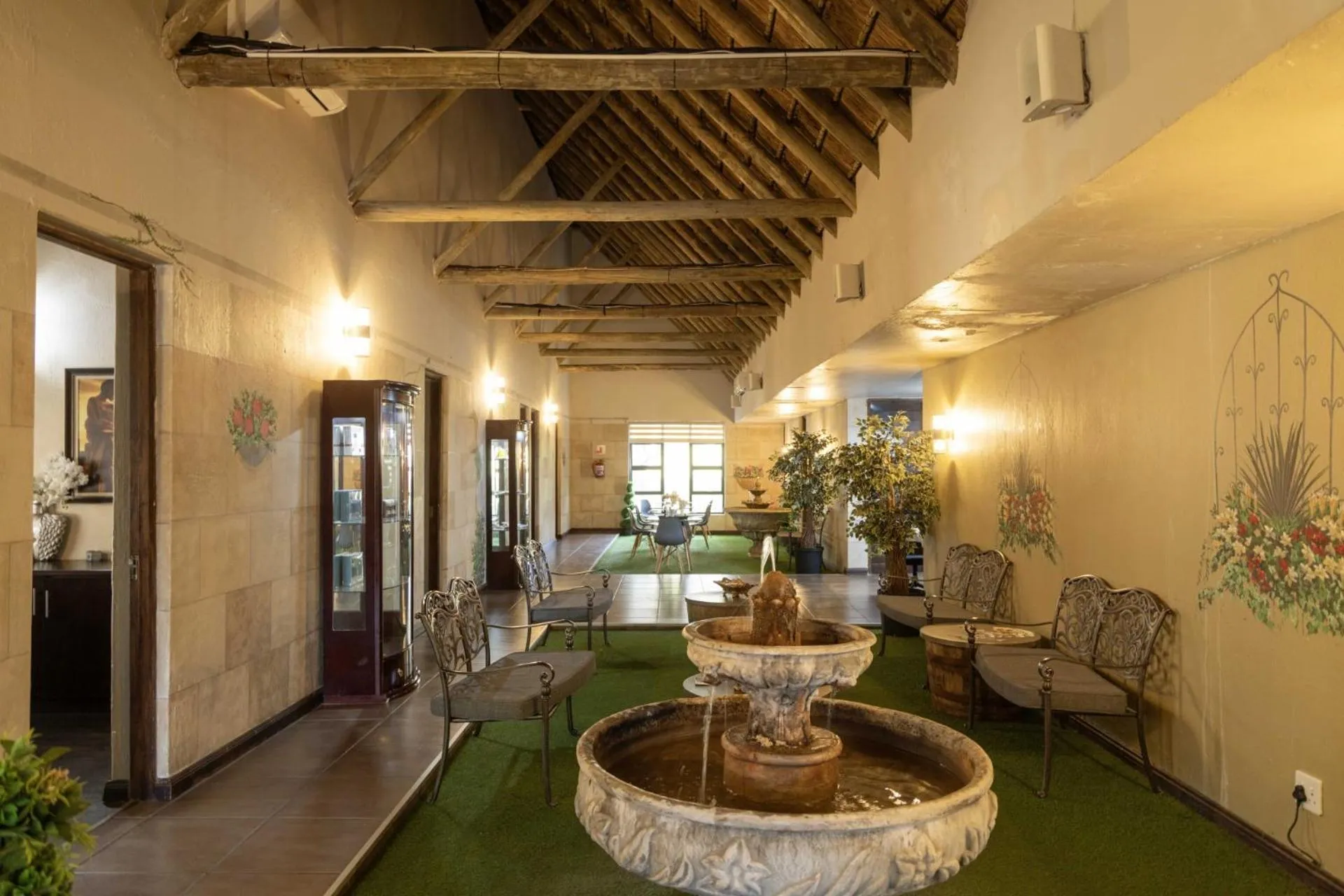 Seating area in First Group Magalies Park