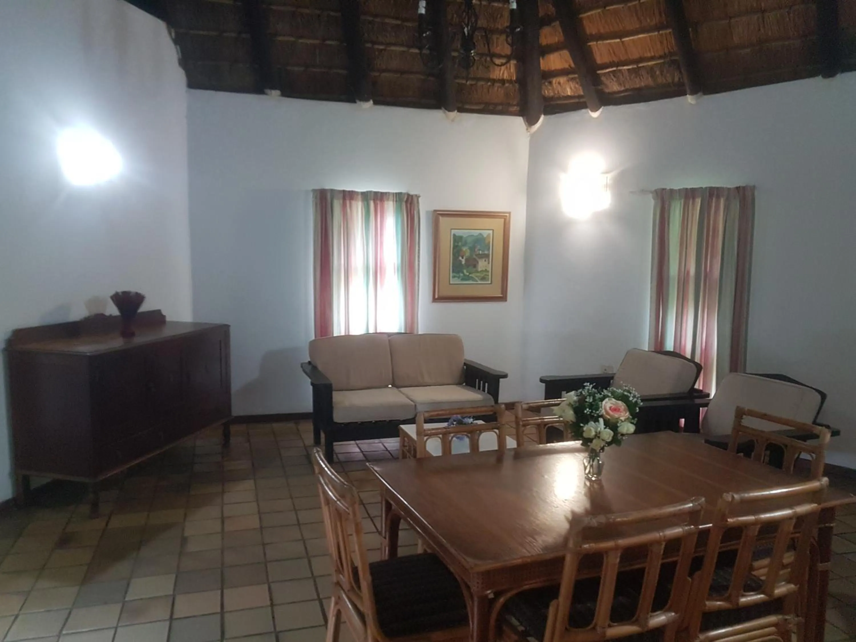 Living room in First Group Hole in the Wall