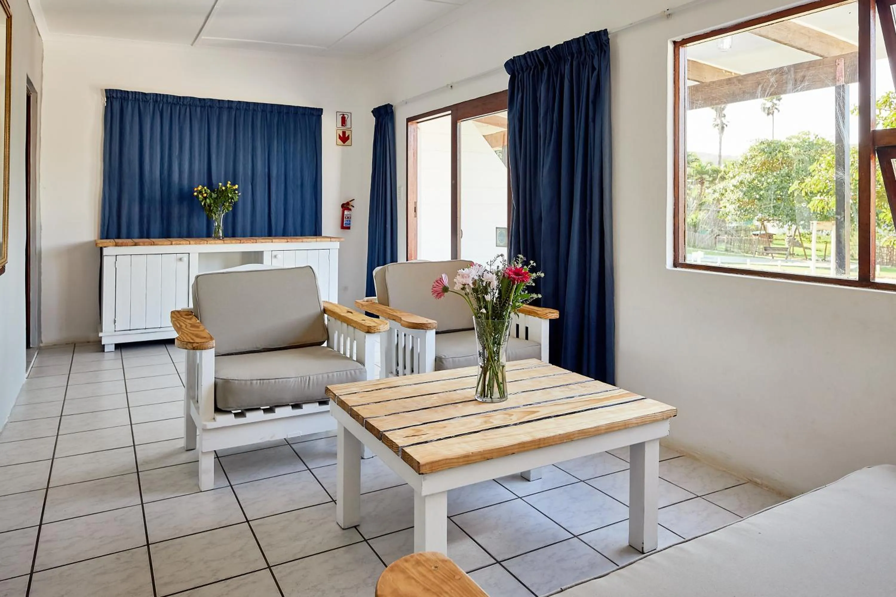 Living room in First Group Hole in the Wall