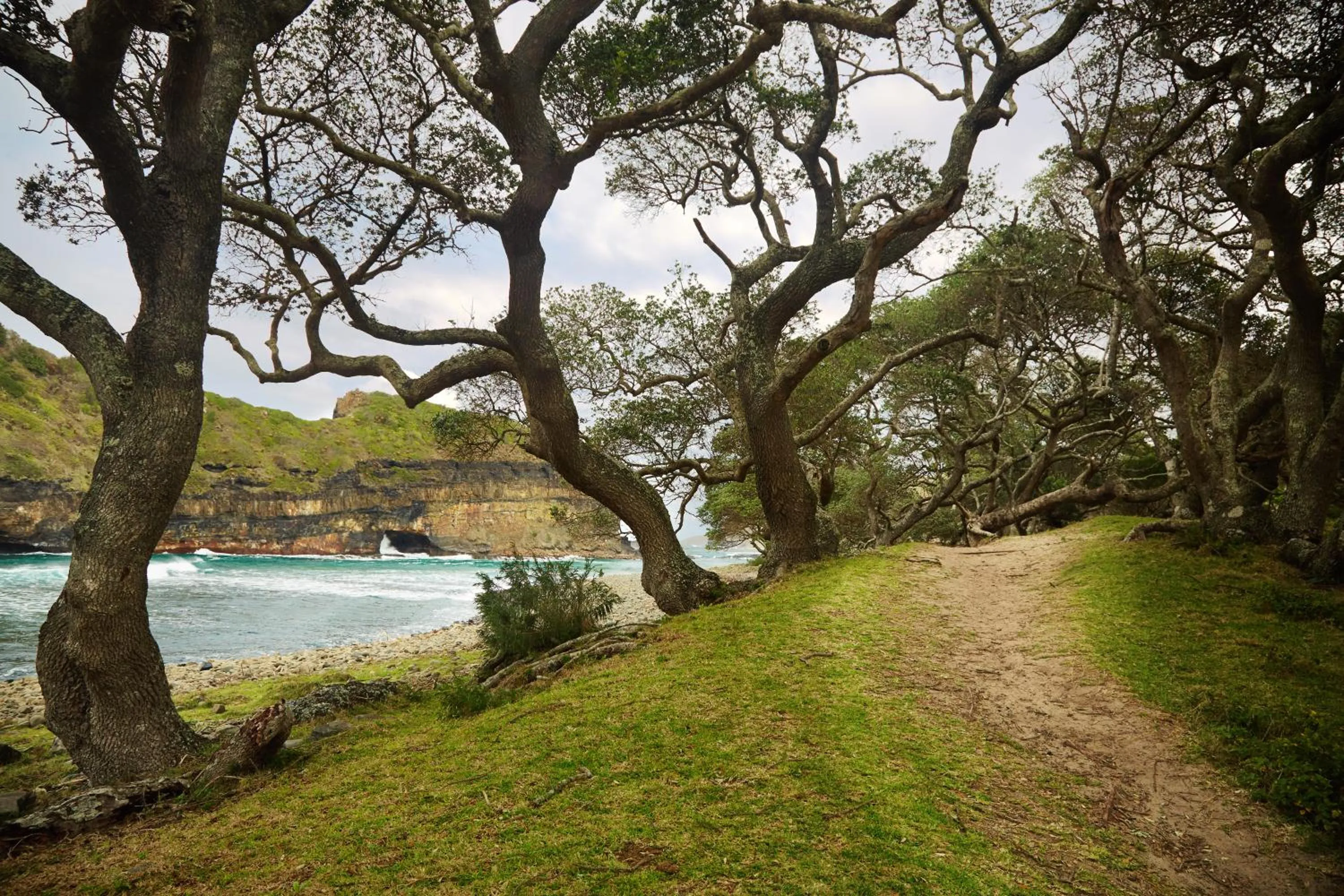 Natural landscape in First Group Hole in the Wall