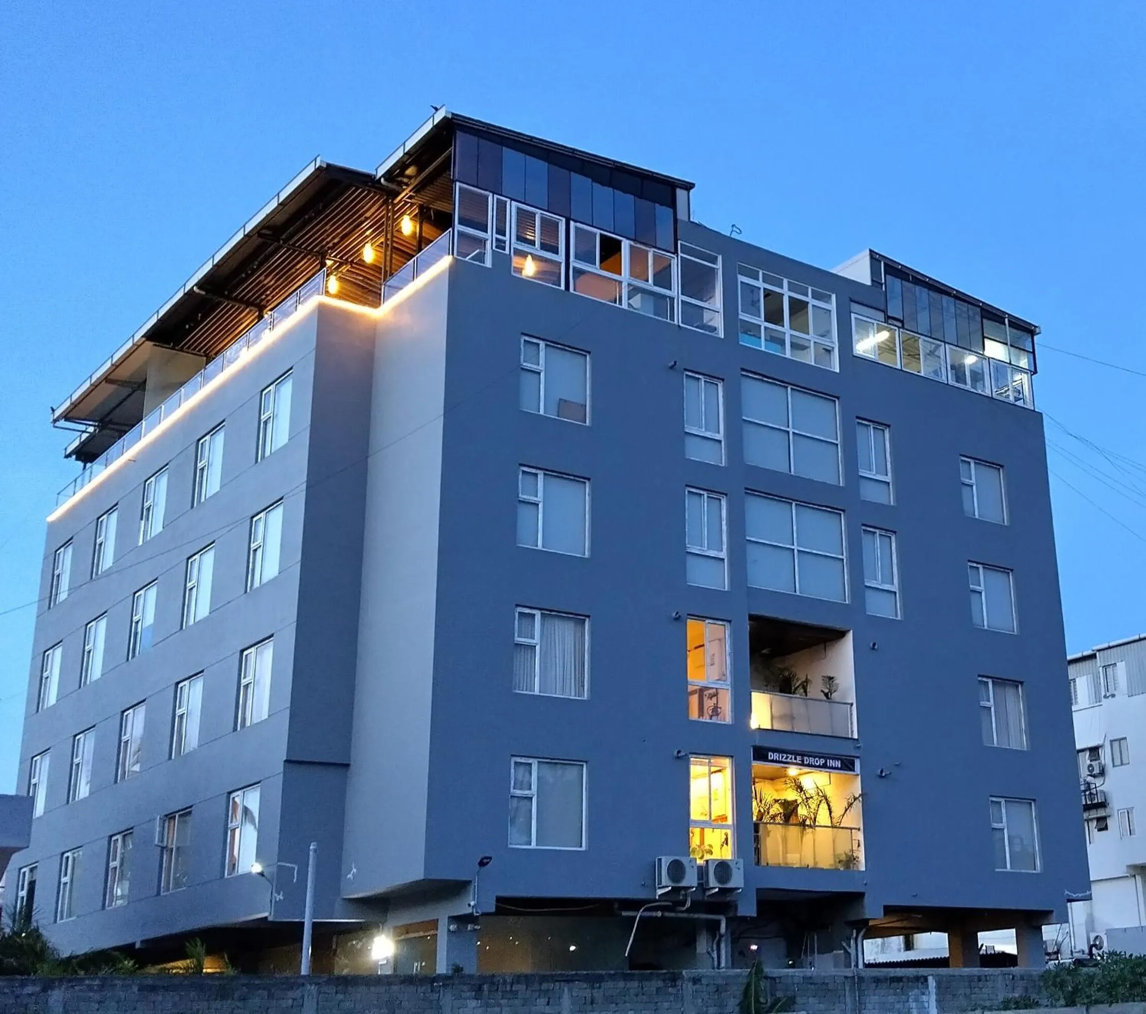 Property building in DrizzleDrop Inn Chennai