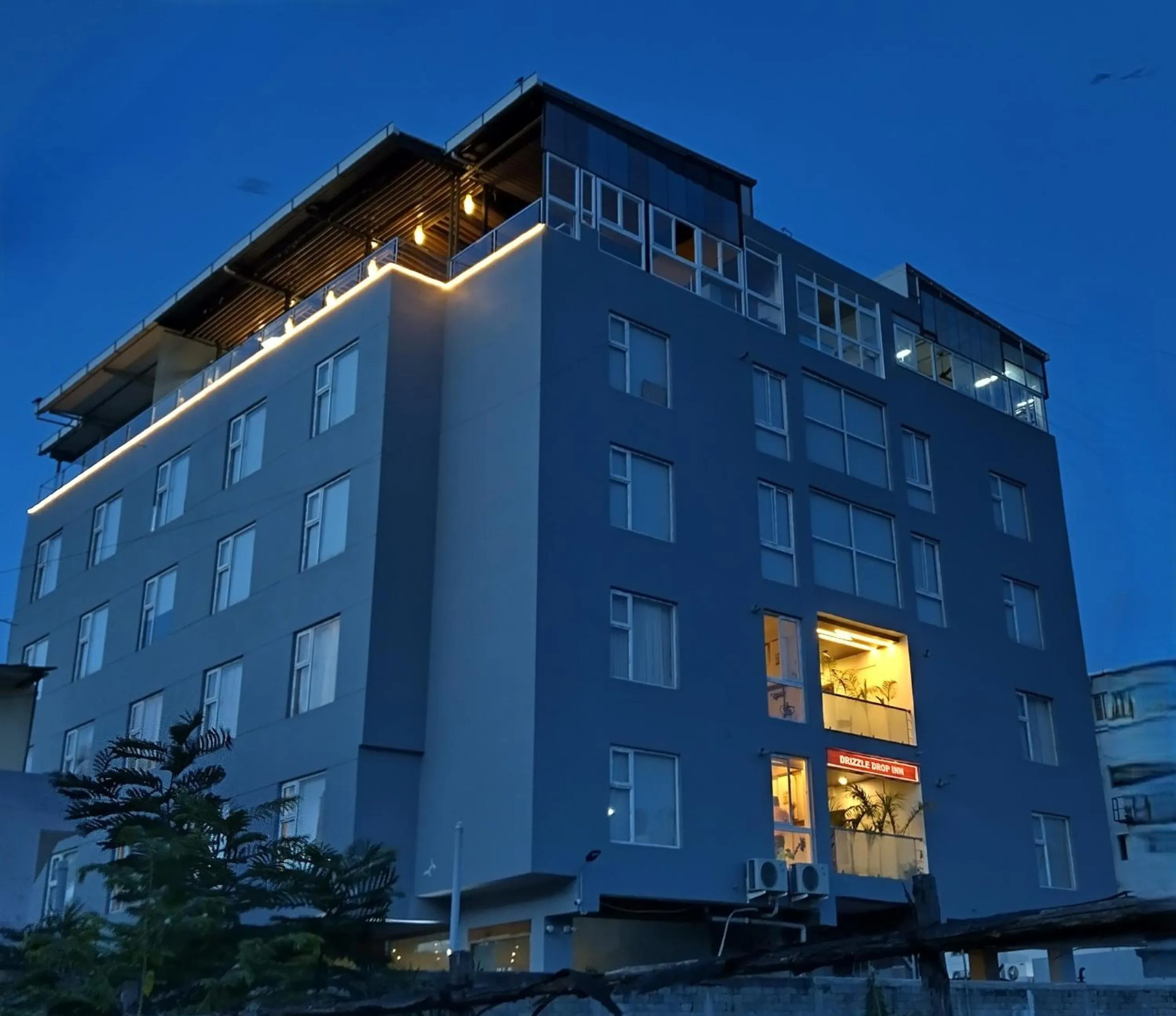 Property building in DrizzleDrop Inn Chennai