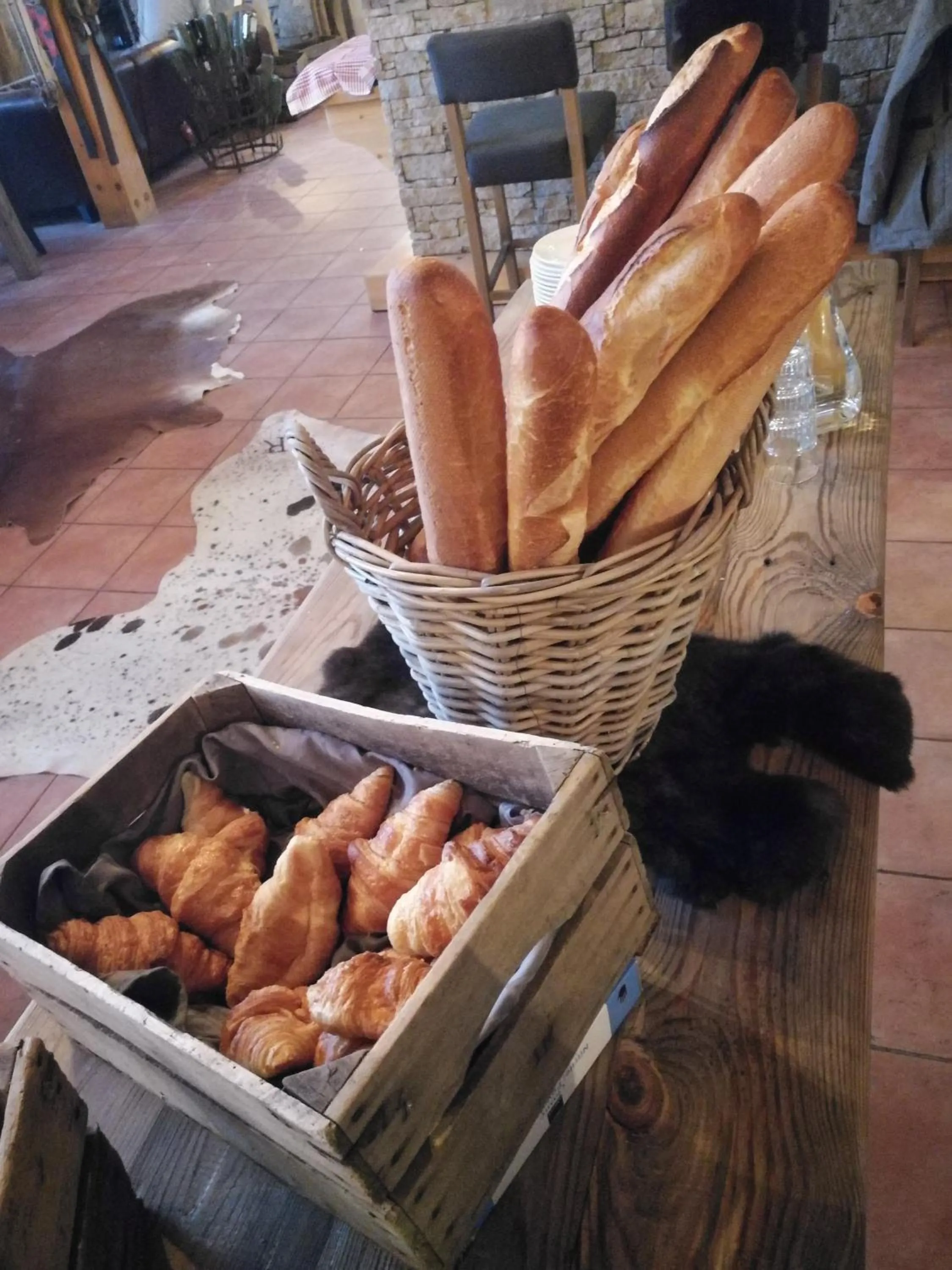 Breakfast in Parc Madeleine - CHALETS