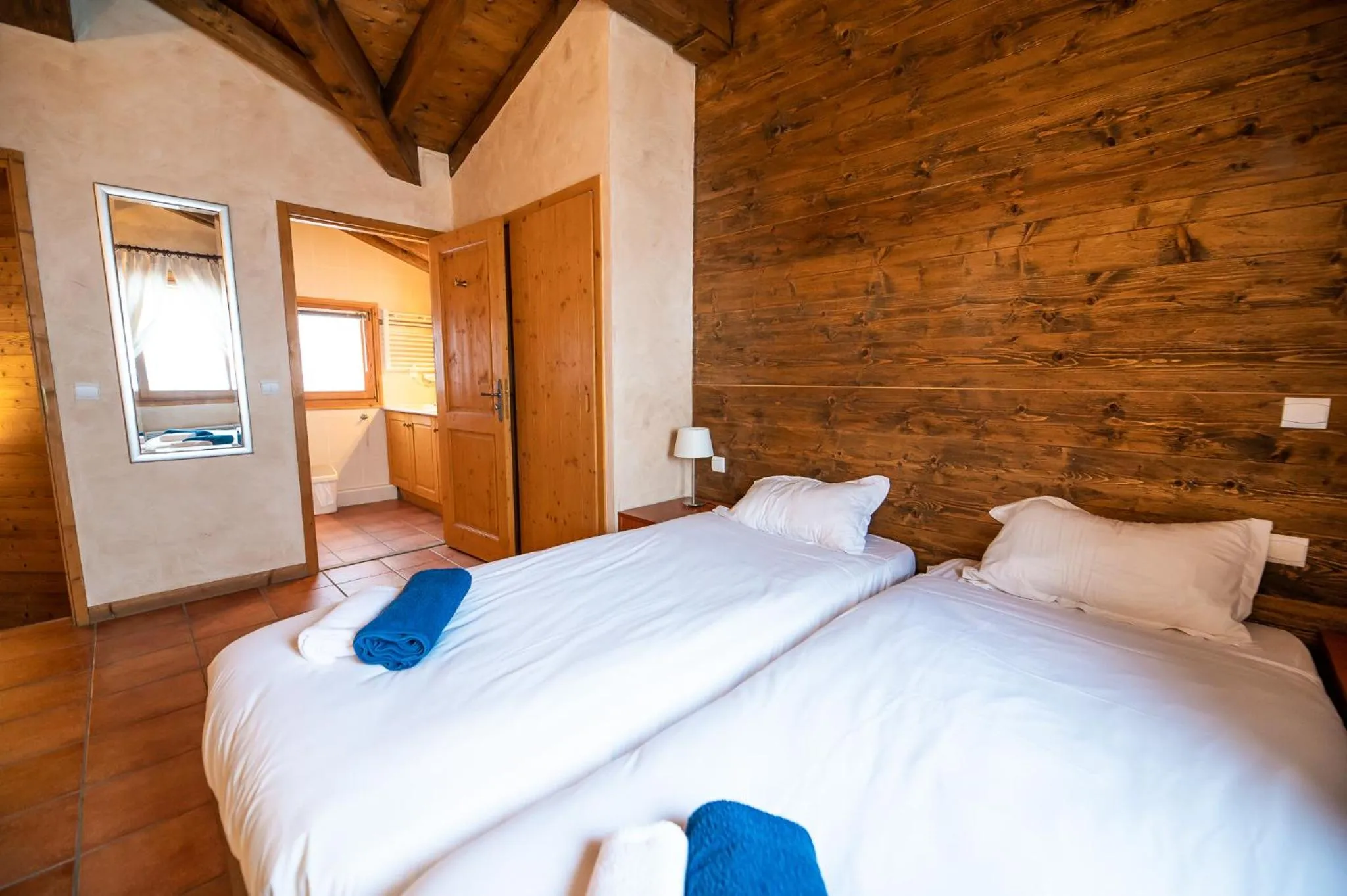 Bed in Parc Madeleine - CHALETS