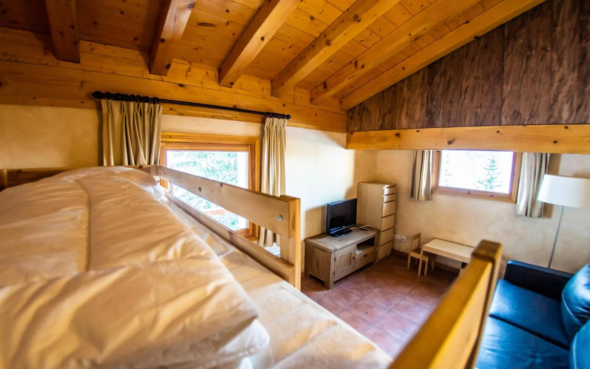 Bed in Parc Madeleine - CHALETS