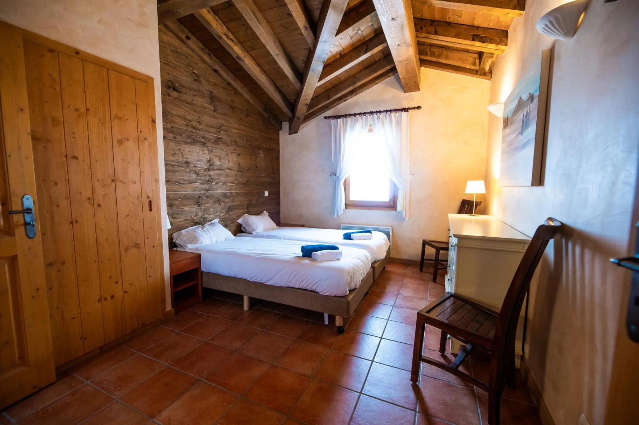 Bed in Parc Madeleine - CHALETS